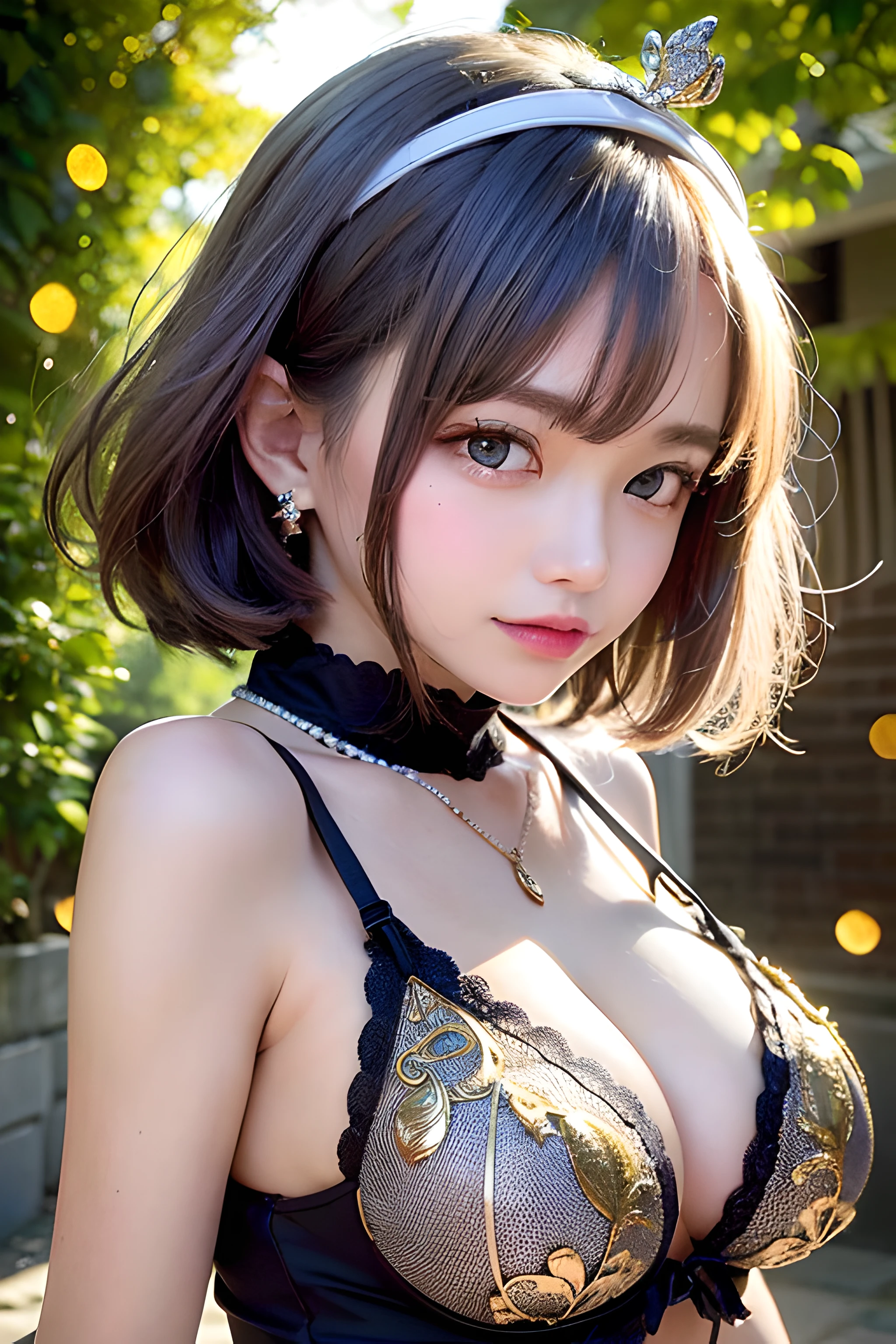 Nikon Z 85mm、((top-quality)) ((​masterpiece))、8K、intricate-detail、Sharp Focus、proffesional、Photorealsitic、Real life、surrealistic、photorealisim、Silhouette Light、finely detail、top-quality、Highly detailed CG Unity 8K wallpapers、erfect artwork、The upper part of the body、shinny hair、radiant eyes、shinny skin、realisitic、The perfect female figure、Constricted waist、Looking at the camera、Ren Hao、enchanting posture、Bare areola、Drooping Oppa、married woman、A MILF、maturefemale、big areolae、bignipple、Black nipples、sexy  pose、extremely delicate and beautiful、best qualtiy、a beautiful detailed girl、Beautiful fine eyes、Facial Lights、Cinematic lighting、see -through、realistic representation of face、（intricate detailes、makeups、（Detailed beautiful delicate face、Detailed beautiful delicate eyes、s face）perfectly proportions、Detailed skin、Detailed skin、Best ratio of four fingers and one thumb、large full breasts、smooth epigastric、lo fashion、独奏、Facial Highlights、The upper part of the body、A detailed face、de pele branca、purple color  hair、big eye、silk robe、(Hollow pattern、Silk)、nipple rings、Slim body、luxury room、Professional Writing、tear robe、女の子1人