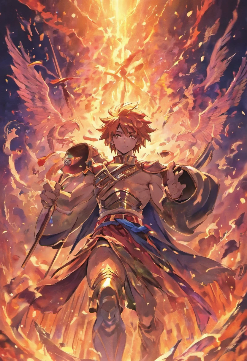 "Visualize Zeus and his brothers sealing the Titans in the depths of Tartarus as punishment for their rebellion."