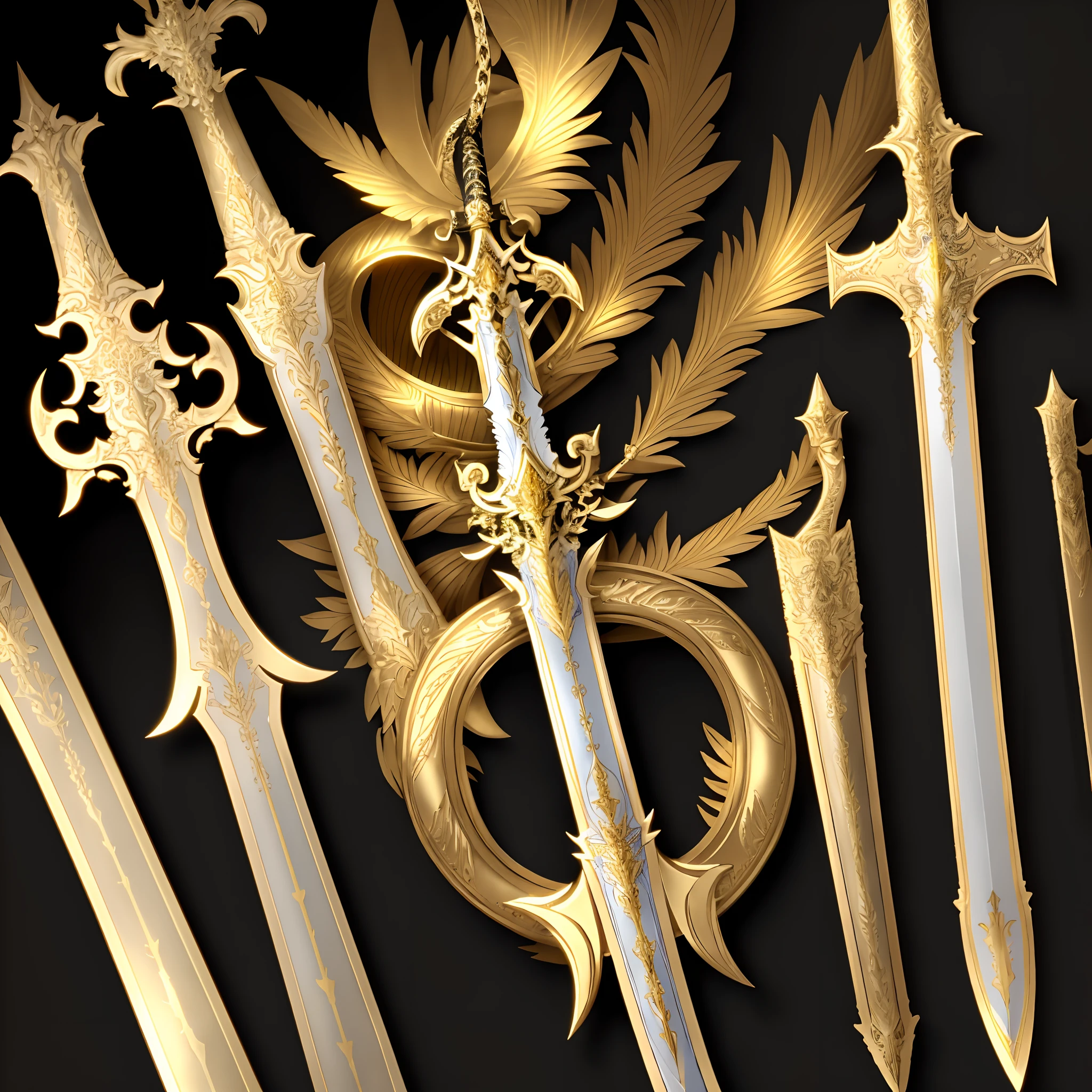 Holy Sword,Sword of Light,Durandal,Exquisite weapons,a sword,golden colored,shine