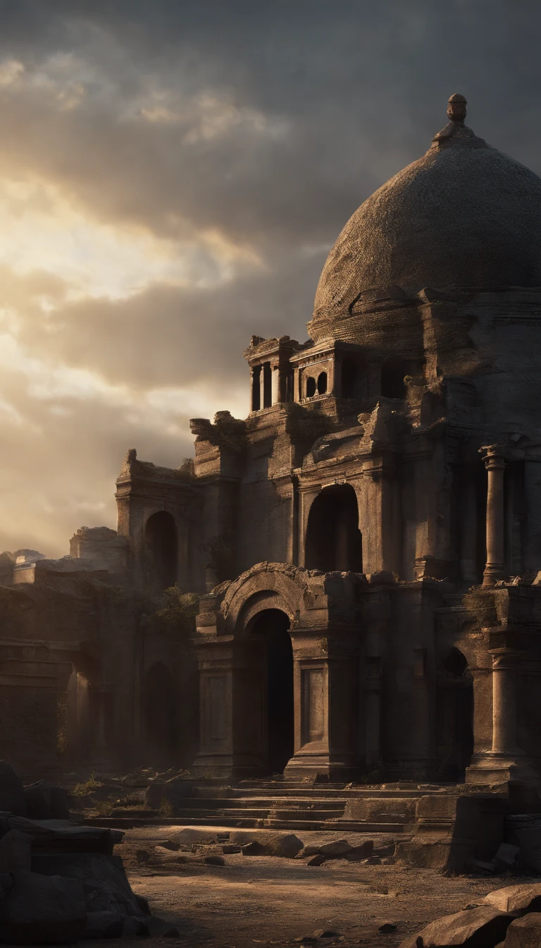 (professional 3d render:1.3) af (Realistic:1.3) The most beautiful artistic photo in the world，Terrible ruins of war，Collapsed Republic of China buildings，Unit rendering, action  shot, skin pore, very dark lighting, heavy shading, A detailed, Detal Face, (vibration, Realistic photography, Realistic, Dramatic, darkly, foco nítido, 8K), ((((Use skins)))), (复杂:1.4), decadent, (highly  detailed:1.4), digitial painting, rendering by octane, art  stations, concept-art, Liso, foco nítido, illustration, From the budding of art, (loish:0.23), wlop ilya kuvshinov, e Greg Rutkowski e Alphonse Mucha Gracias, (global ilumination, studiolight, Amount of light), lotr, fanciful, biz, Inteiroesbian body, ((Dark and ruined background:1.3)),CGSesocieda,art  stations