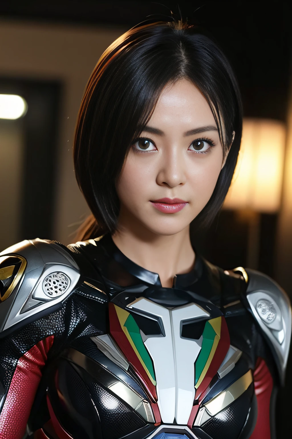 Kamen Rider、tokusatsu、Popular dramas of Japan、Transformed actress、Pose to transform into Kamen Rider No. 1、Full-fledged makeover、「rider、Too!!」