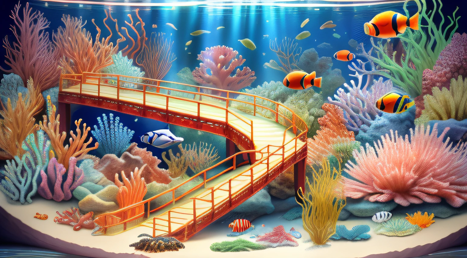 aquarium background，Colorful shrimp，Small fish，Small crabs，Small snails，sea shell，Warehouse multi-fish tank