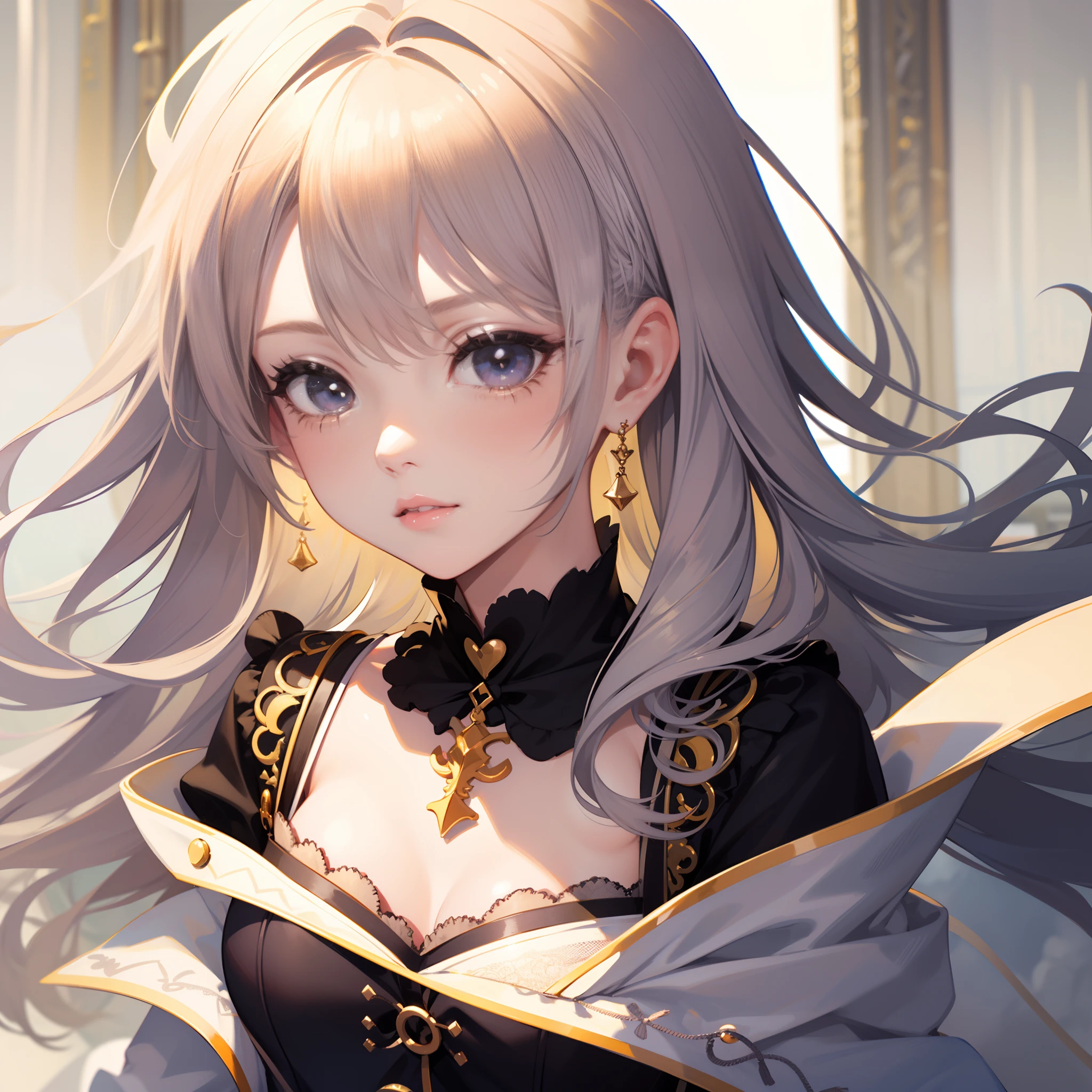 very cute female :1.1,10 yo,action:1.6,Gothic Lolita cloth:1.8,BREAK full body shot,medium shot,BREAK (kawaii,loli:1.5),livingroom:1.5,Summer,day, Long hair,flat chest,Wind,BREAK (extremely detailed CG unity 8k portrait),(highly detailed fingers),(Masterpiece: 1.3),(ultra detailed face),(Exquisite Detail: 1.2),highly detail Eye,(Highest Quality:1.4), (Super-Resolution: 1.2),(super fine illustration), Eyelashes, Best Quality,super detailed skin,