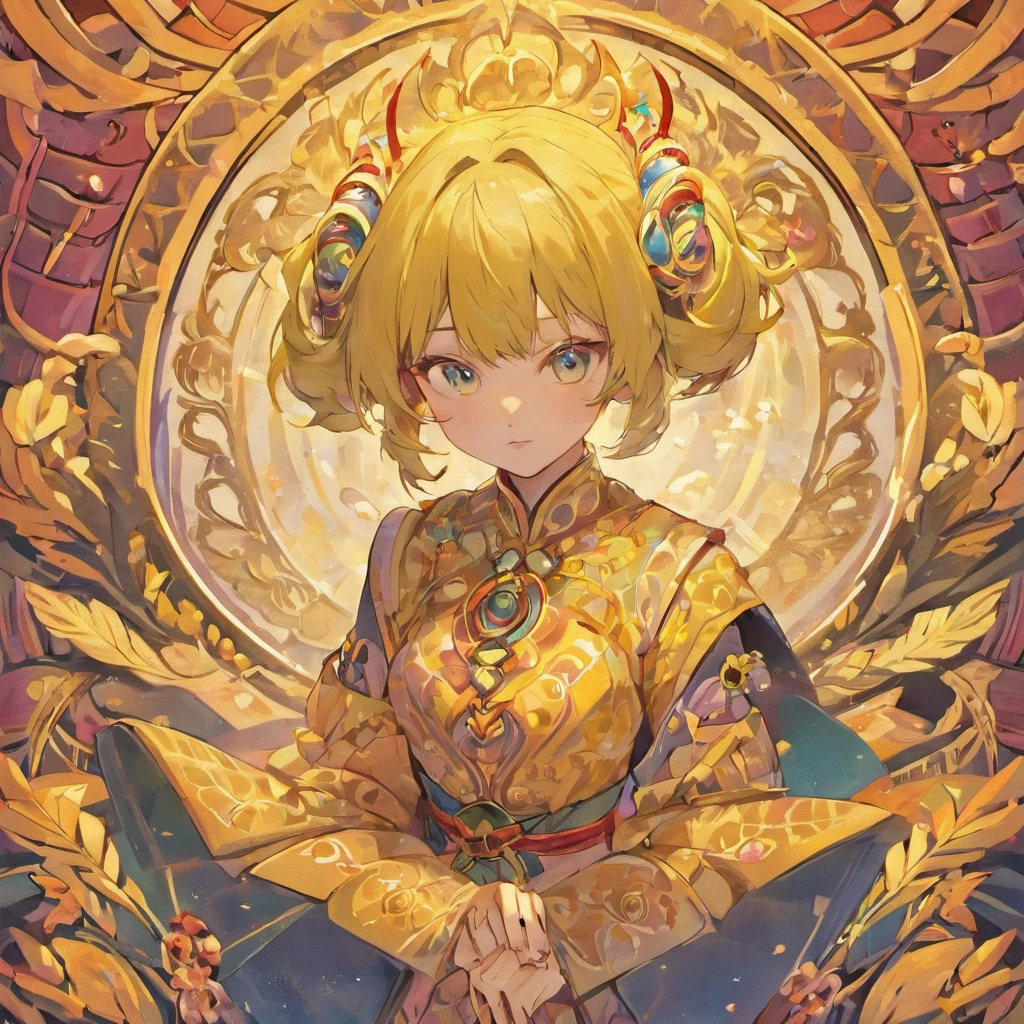 Serpiente, Intricate ornamentation, detailed illustration, Renderizado de Unity, mezclando los estilos de William Morris y Takashi Murakami, a sensation at ArtStation