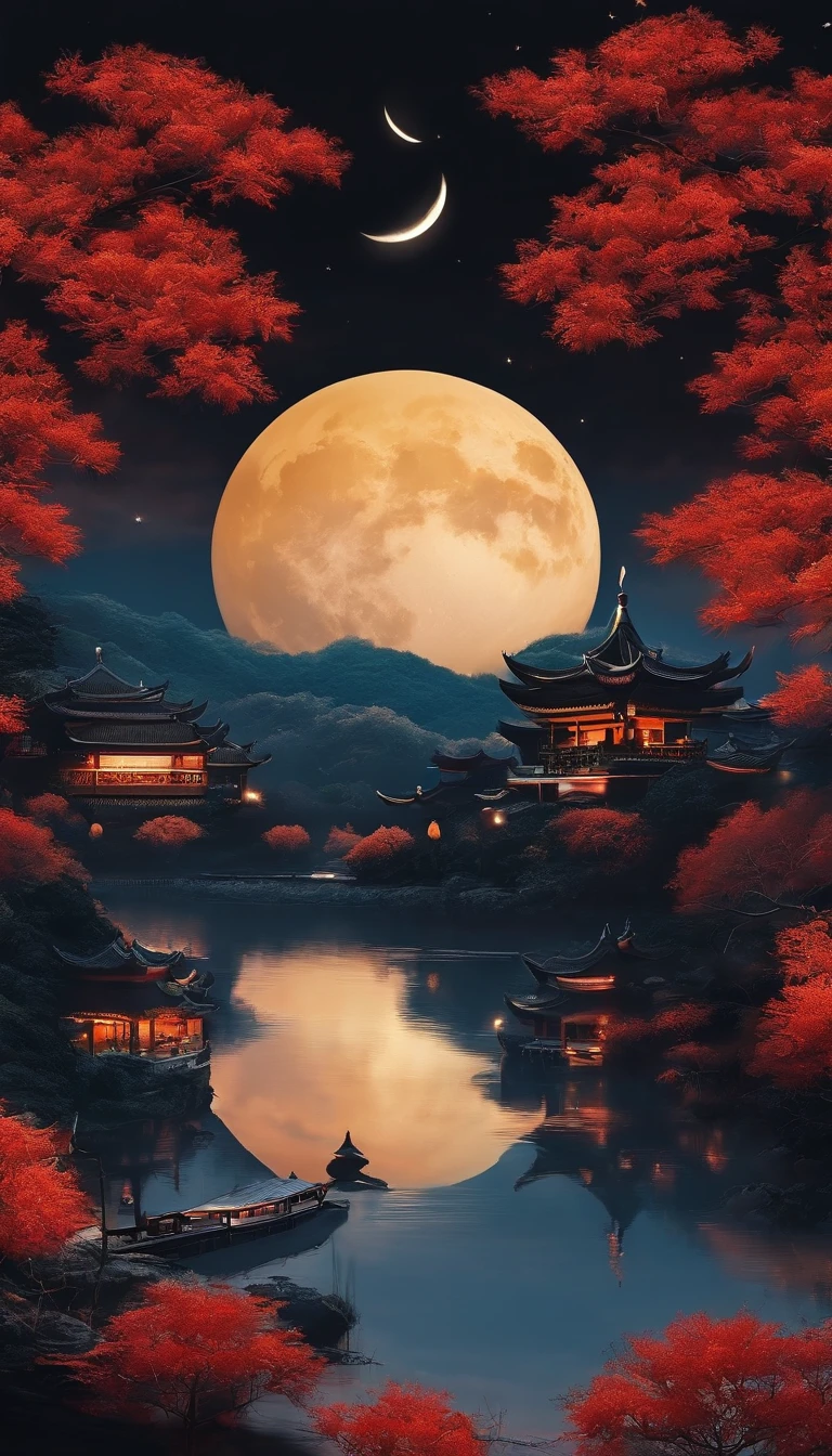 Happy Mid-Autumn Festival,Mid-Autumn Festival,themoon,reunion