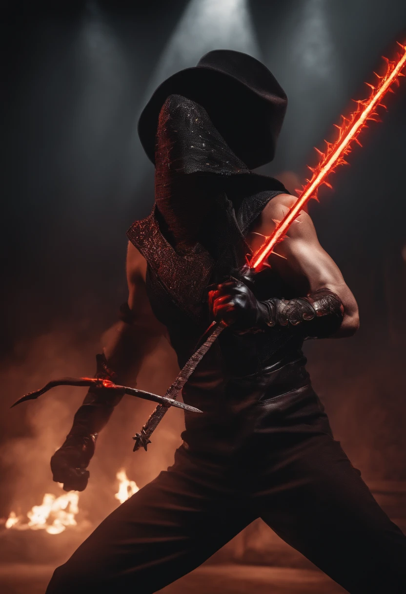 Killer dismemberment masked