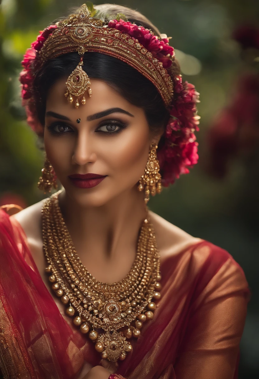 I want my jewellery pieces to be worn by a South Indian real looking model female