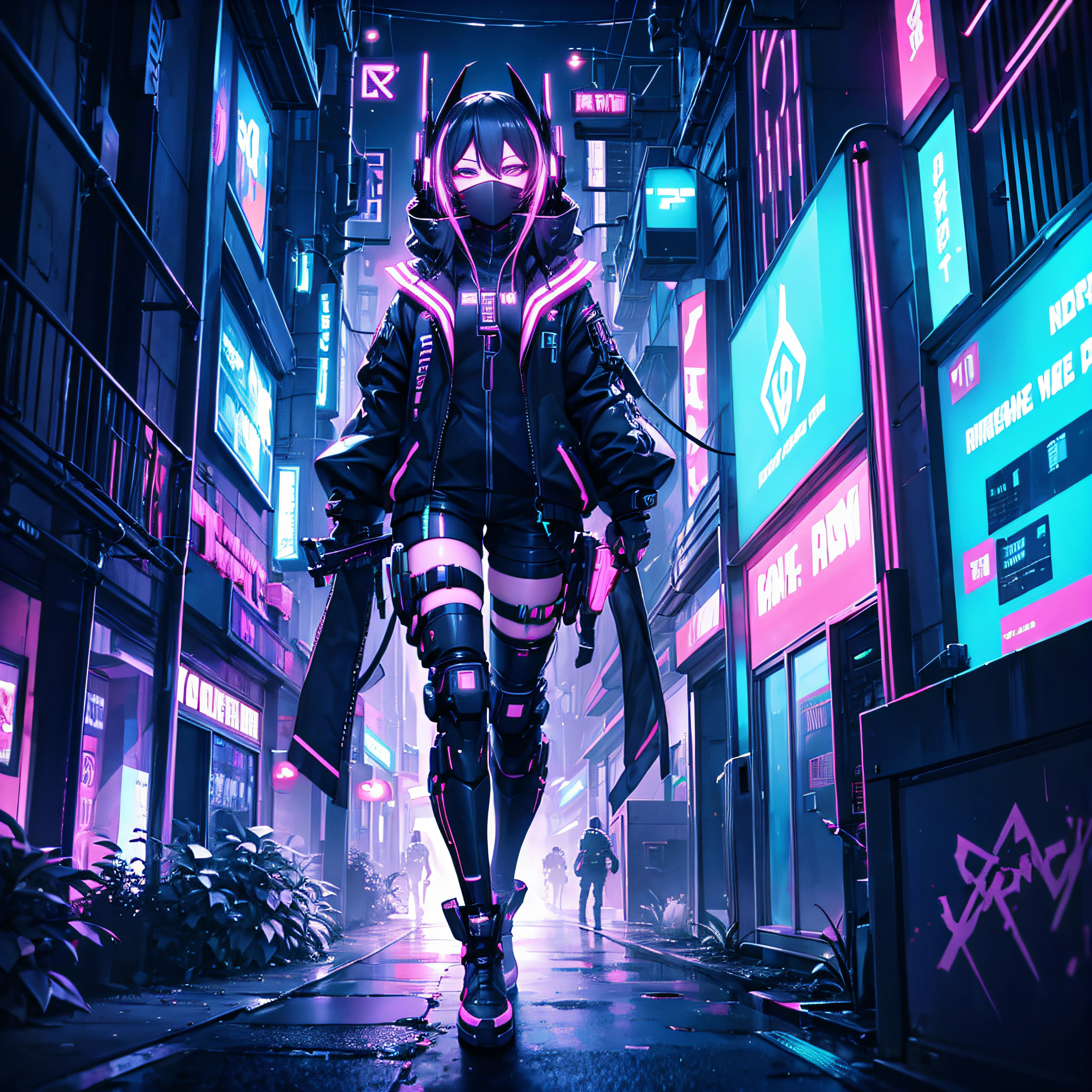 cyberpunked　Neon Street