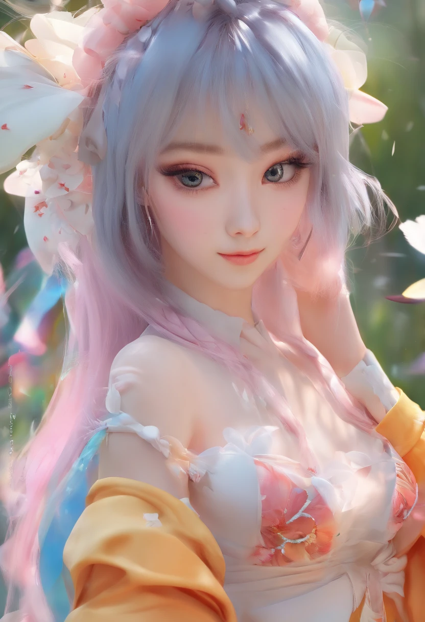 incantation(Prompt): incantation(Prompt): A tall plump beast girl,Pregnant potbelly,white stockings,Expose your legs,Sexy hip skirt,Full body photo,Lie down in bed,With a bell around the neck,,hyper HD,Ultra detail 8K resolution with the best image quality,high detal,8K分辨率,超高分辨率,(Rainbow glossy pink blue long hair),Colorful clear eyes,(Smooth hair,Delicate and perfect facial features, the most beautiful big eyes,Long eyelashes,The eyes are sweet and there are lying silkworms,ssmile,dynamic angle,extreme picture quality,Highest accuracy,Precise and perfect human anatomy,
Model: Portrait, CFG scale: 8, LoRA: 、Asian-faced woman-25(0.3)
Model: Portrait 2, CFG scale: 7, Hires upscale: 1.5
https://m.wujieai.com/s/GAH1RU33
Open after copying with one click【Unbounded AI】APP or click link to automatically fill in all parameters for the same creation