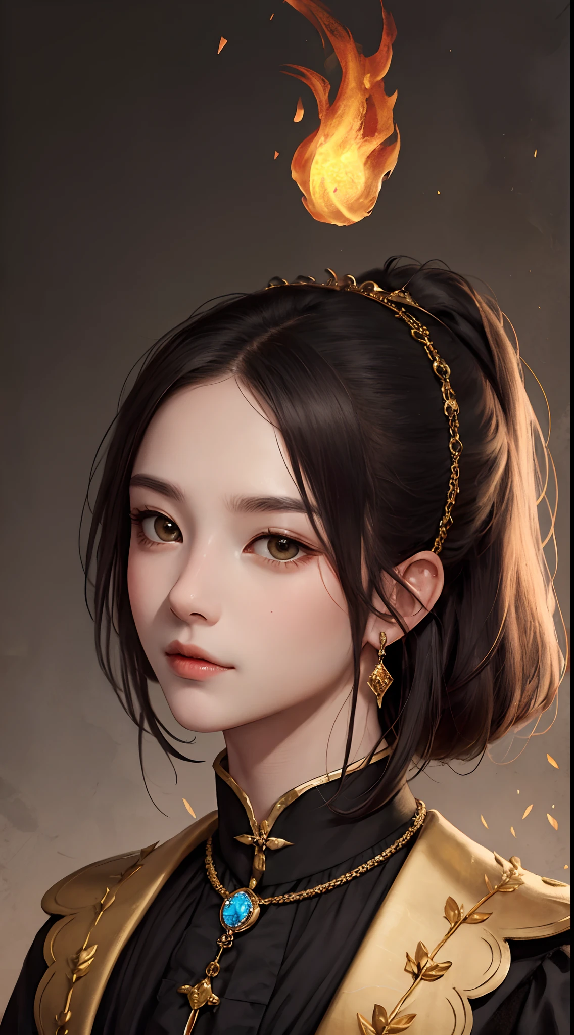 front、Beautiful face、Detailed eyes、detailed mouth、Realistic、Ao dai