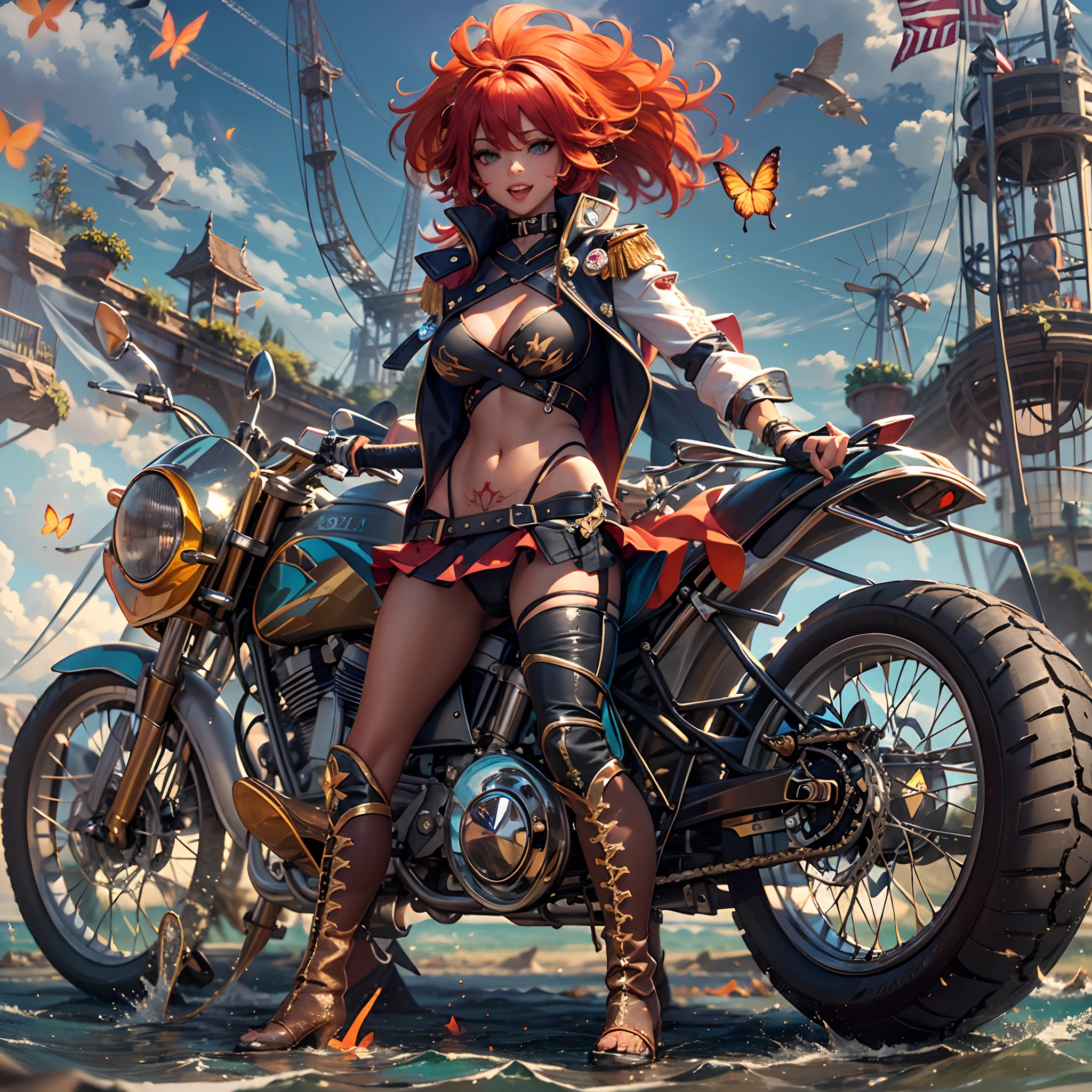 Sun epic Masterpiece Ocean Sea sunlight backlight Goddess Beach deep path beholder outdoor mounted motorcycle_Harley_Davidson Suncraft Artificier hearth sundrop urban Equirectangular_360 "Armada" contre-jours moto "Heavy Metal" Devastating Will-o'-the-wisp iota pixie sprite luminescence war battle mature female "luis Royo" dazzling ride bike, Cosplay riders richesse Amiral decorated "Nicki Minaj" Commander jukebox Pilots jacket cow-boy flag Earth sunLight ultra pro-Photorealistic optimal ultra_high_quality opengl-shaders ultra_high_detail accurate reflex ultra_high-resolution perfection graduates volumetric lightning improved Octane_rendues UHD XT3 64K 32K DSLR HDR UnrealEngine5 3dcg shadow Diva analogiques hairstyle dreads bangs extatiques symmetrical athletic african body skin tanmed suave cheekbones effects embarrassed glushes eye-liner saphirs saturate gorgeous dark beautiful eyes black pupils brown iris lazulis turquoise open mouth teeth (tongue droplet water drop of water) obvious smiles choke Floating Jacket Eccentric Cape Levitating Shoulders-Off Shirt Lace Clavicles White Papillotes embroidered leathers breasts reveal sideboob satin livid yellow orange corsait thick felt skirts matching bristles ample swinging spinels navel waist belt-chastity revealing heart diamond padlock silver agate pubis scarlet pubis-hairy indigo bristles protrusions silk Snap-lock tin gold garters thighs legs stainless steel boots gothic onyx, rubis summon milkweed floraison invoque viceroy magic incandescente creature CGSCOSITY butterfly Cristallines Wings (EOS R6 135mm 1/1250s f/2.8 ISO400) Monarch, Canon-ion flash blow glow opale impact, straight outfits armor heavy chrome flat rune lava bands population Tourmaline glyphe plasma cuivre "cyberpunk" background forest glass mirror monster Fire Blast Flame Engravings Chef-D' tattoo (par Michelangelo) Bruce_Weber sex girls naked nsfw varied multi etc.