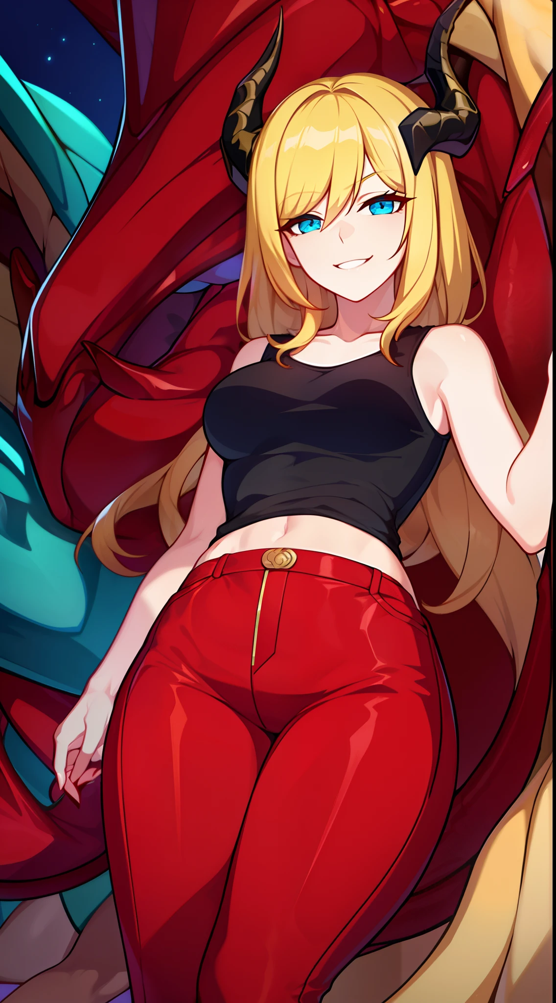 (8k),(masterpiece),(Japanese),(),((innocent look)),((Childish)),From the front,smile,cute,Innocent,Kind eyes,Flat chest,Hairless vagina, Cameltoe,Red cape, sexy revealing Supergirl Costume,semi-long,Hair blowing in the wind,Blonde Hair,Strong wind,night,dark, Neon light cyberpunk city, takamichi style