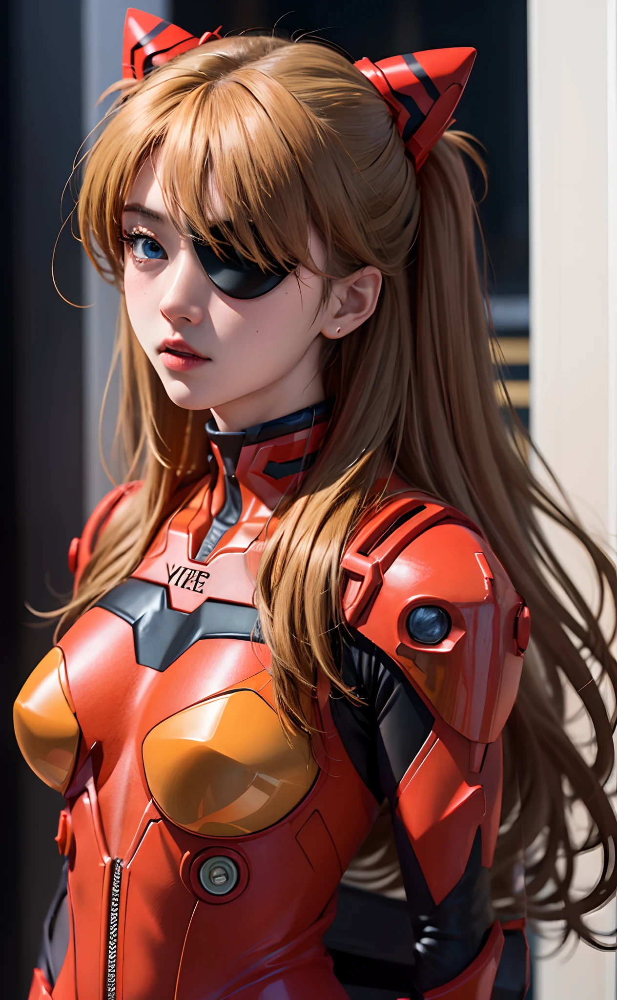 Plug Suit 02,Shikinami Asuka Langley、