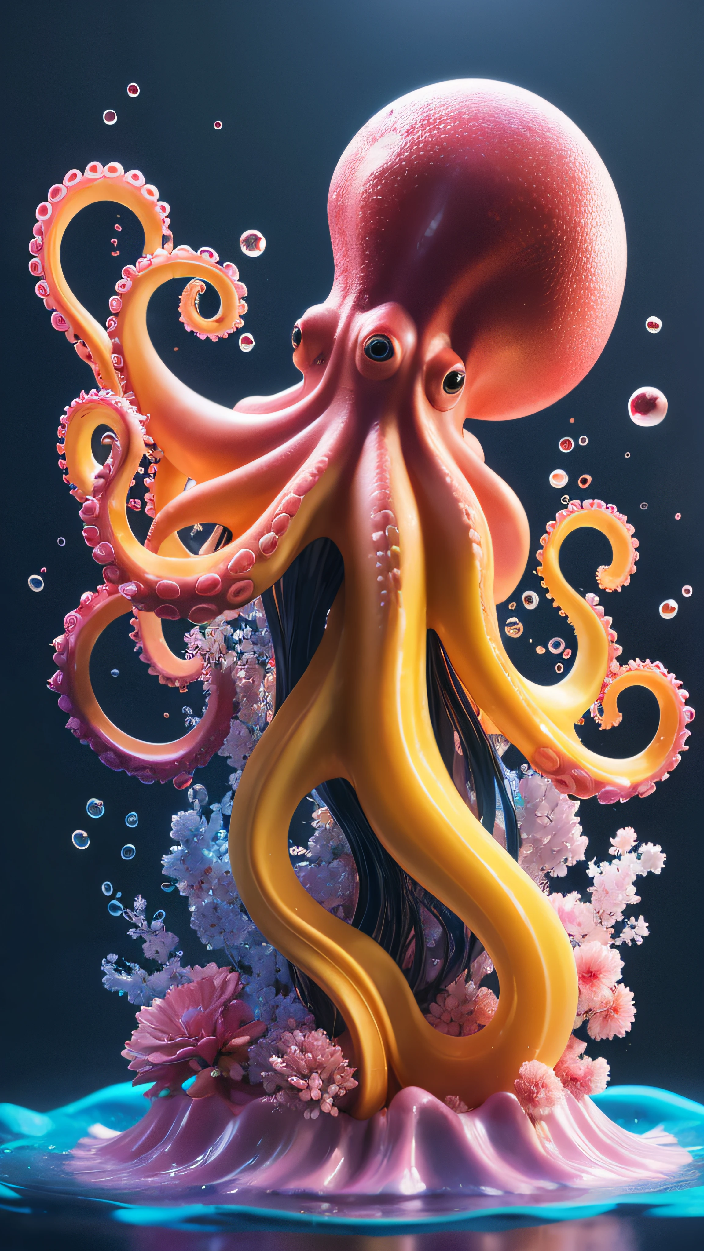 colourful octopus