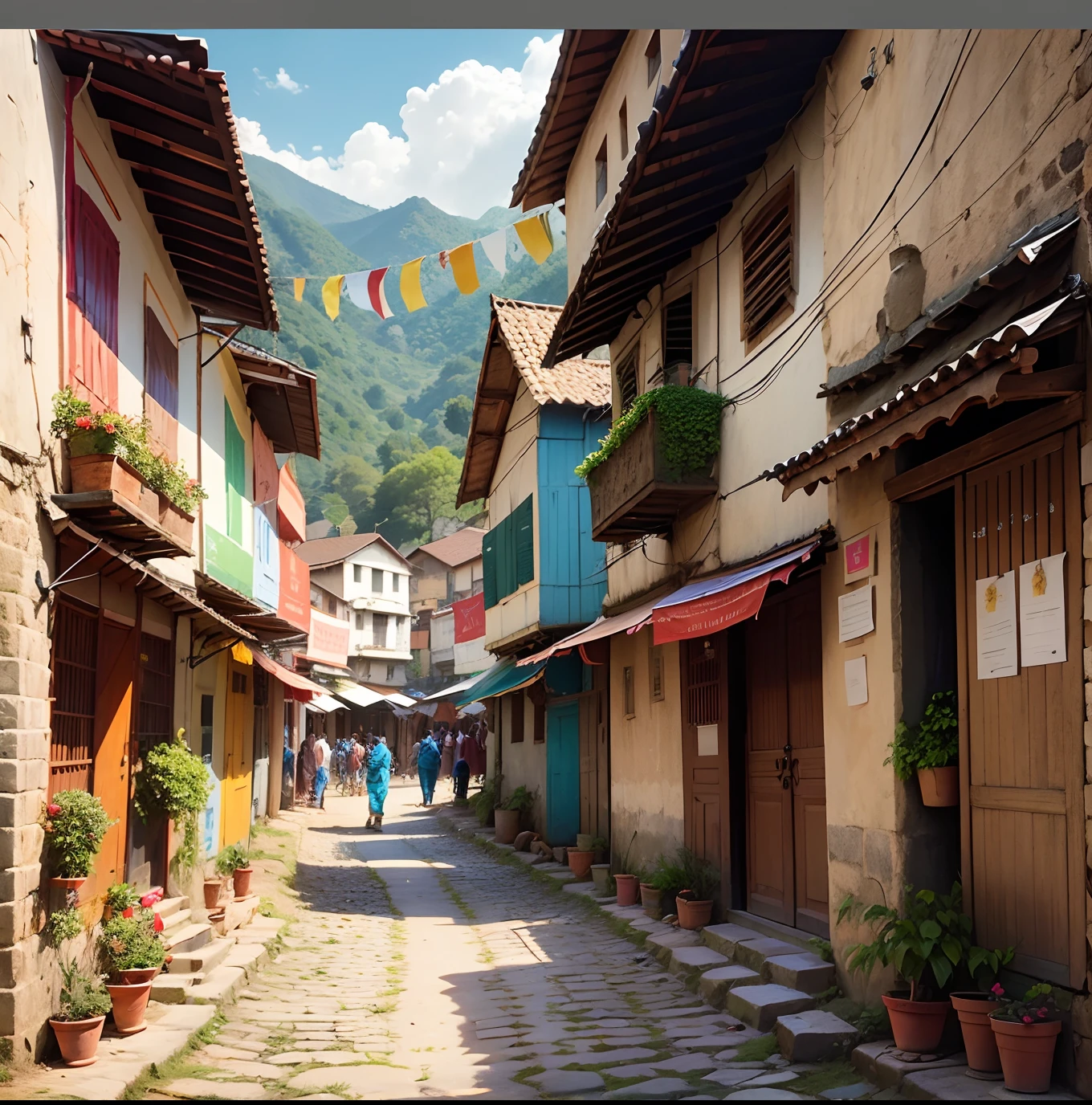Tell a visual story of Almora's cultural heritage. Showcase local festivals, processions, and rituals that reflect the town's traditions. --auto --s2