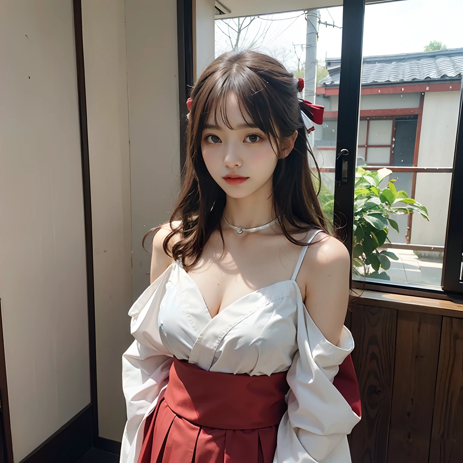 Japan Woman Super High Quality Beautiful Skin High School Girl Double No Spotted Spot ,An ultra-high picture quality ,Natural look ,A Japanese Lady