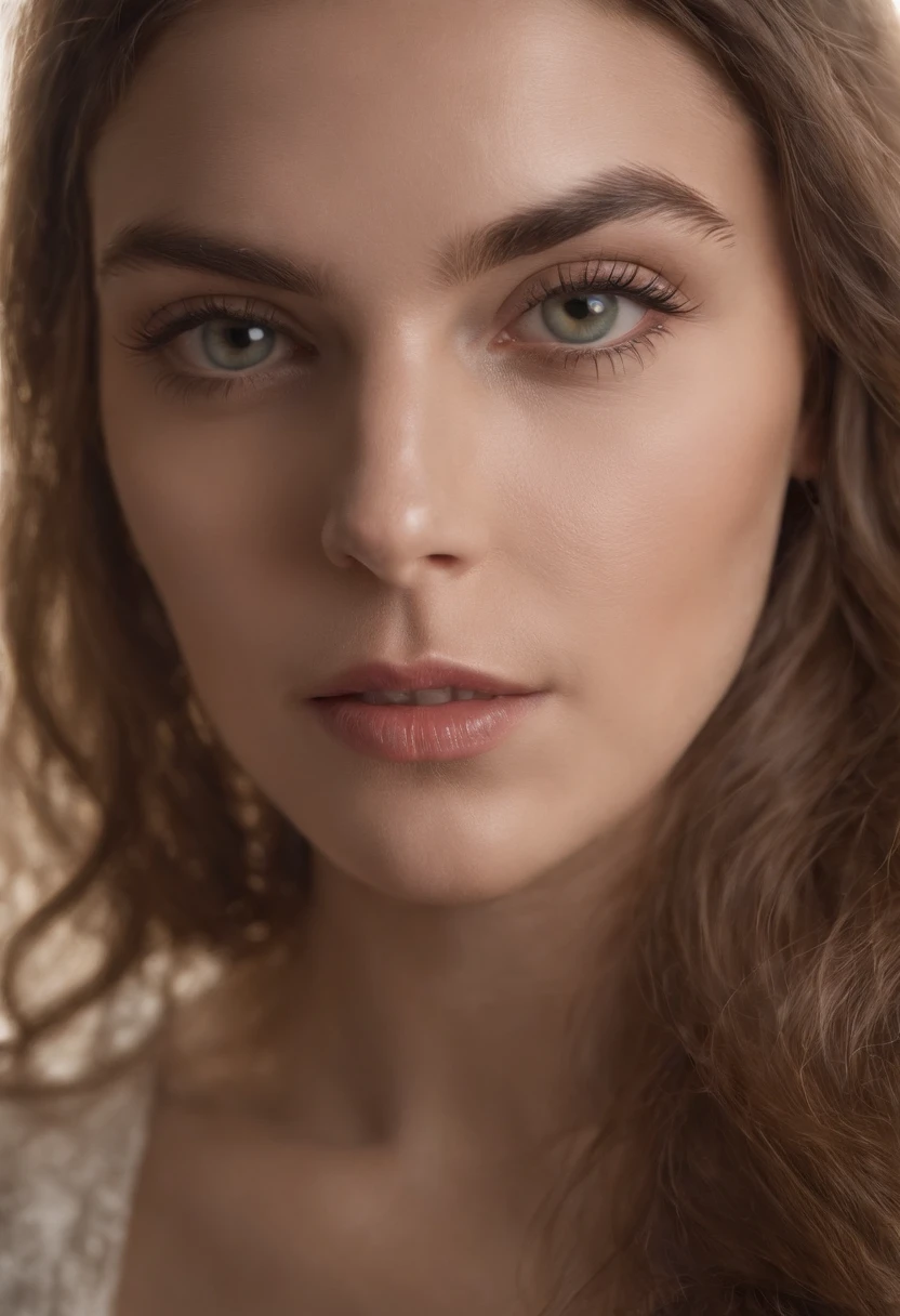 Close up de uma mulher europeia, olhos amarelos, cabelo castanho curto blobde, fundo escuro do hospital do horror, Avental Hospitalar, patience, hospital do horror, Psicopata, no leito hospitalar, textura natural da pele, 24 mm, Texturas 4k, soft Cinematic Light, Foto RAW, fotorrealismo, fotorrealista, intrincado, elegante, altamente detalhado, foco nítido, ((((((cinematic look)))), tons suaves, detalhes insanos, detalhes intrincados, hiperdetalhado, baixo contraste, soft Cinematic Light, cores escuras, exposure mix, HDR, desbotado