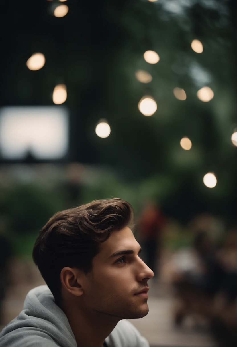 Reality and illusion　A young man