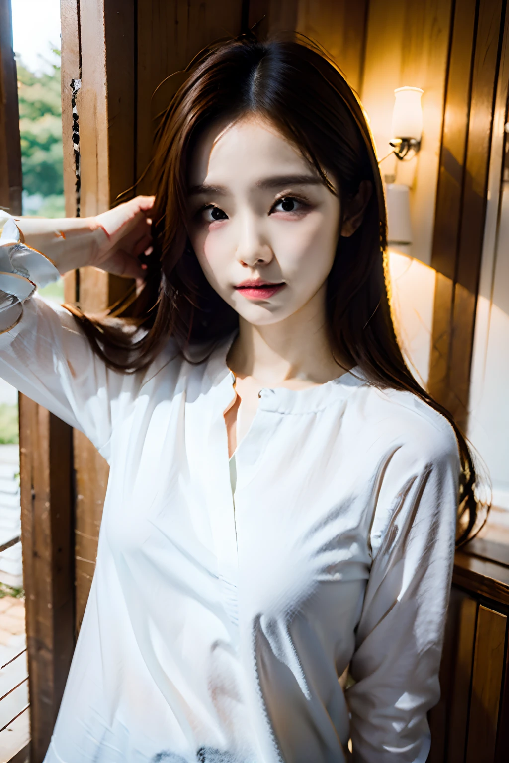 white shirt