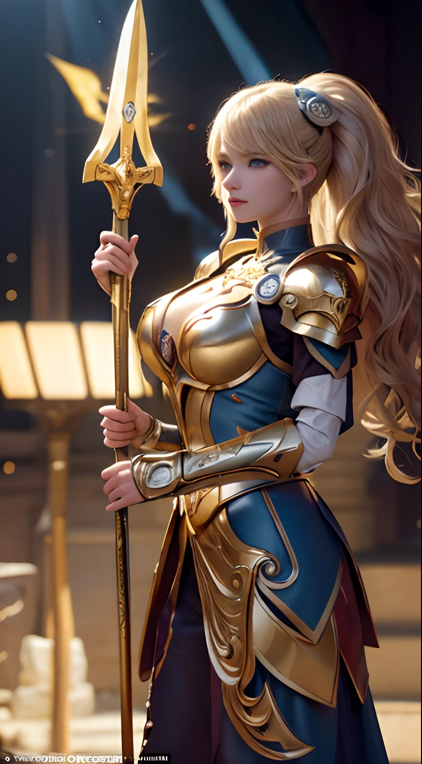 (8k, La mejor calidad, Obra maestra:1.2) una chica con armadura de saint seiya leo una hermosa chica pechos muy grandes y cola grande muslos hechizantes cuerpo completo y cola grande Ojos azules y cara extremadamente detallados,hermosos ojos ultra 4k detallados, Campo de batalla
