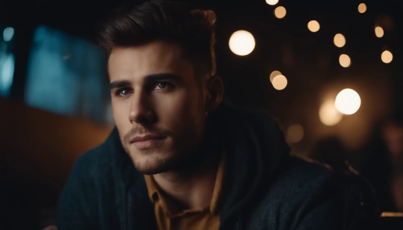 Young man who wants to change the future