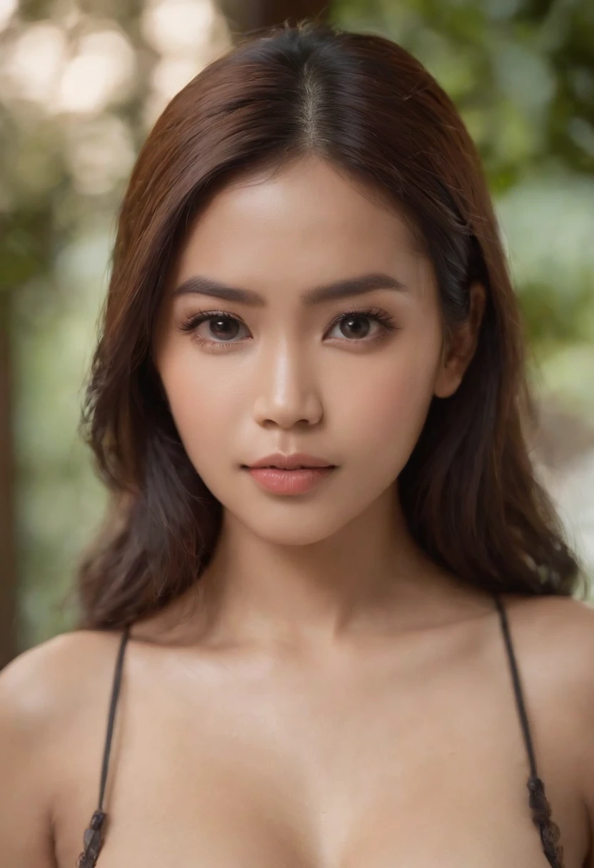 A beautiful indonesian girl,busty boobs, naked, big nipple, , pubic hair, huge areolas