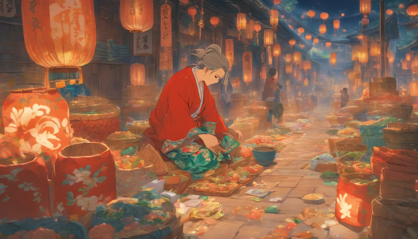 Poor people who pick up goods, Exhausted but determined, A symbol of hard work, Traditional labor, Close-up shot, The dreamer's struggle chinoiserie