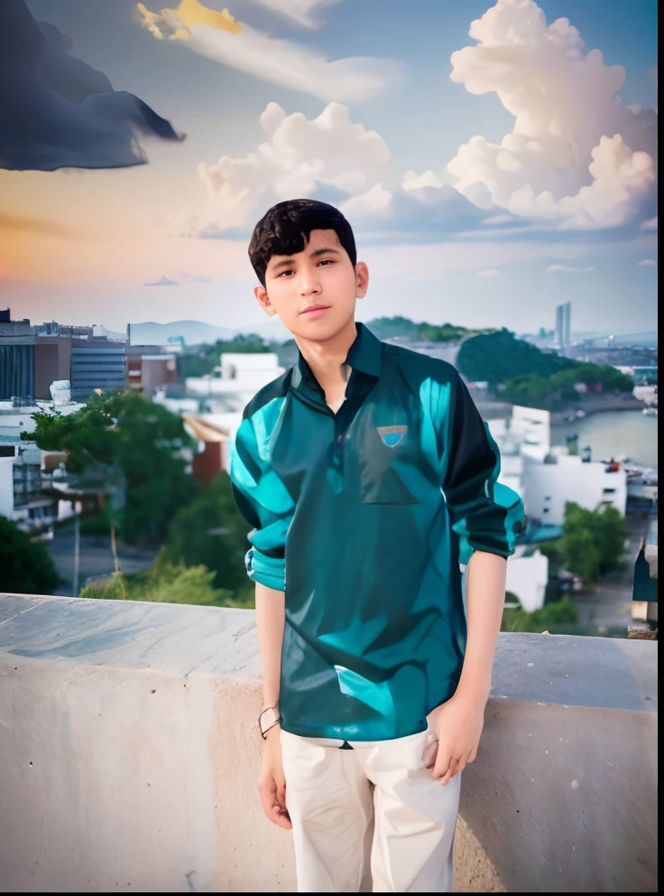 arafed boy standing on a ledge with a view of a city, profile pic, very very high quality picture, profile photo, khyzyl saleem, ash thorp khyzyl saleem, portait photo profile picture, very clear picture, trending photo, ayan nag, picture, kyza saleem, profile picture 1024px, uploaded