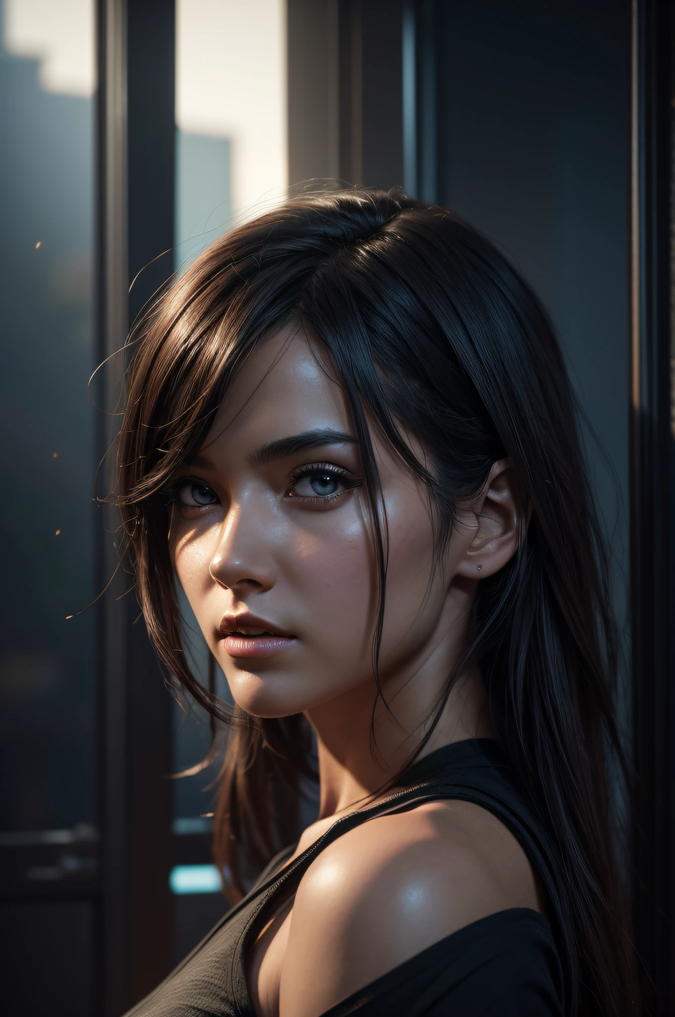 A human face gradually formed on a canvas stained with blood., Anime style photo, Manga style, Digital art, glow effects, Hand drawn, render, 8k, octane render, cinema 4d, blender, dark, atmospheric 4k ultra detailed, cinematic sensual, Sharp focus, humorous illustration, hyperrealistic, big depth of field, Masterpiece, colors, 3d octane render, 4k, concept art, trending on artstation, hyperrealistic, Vivid colors,, modelshoot style, (extremely detailed CG unity 8k wallpaper), professional majestic oil painting by Ed Blinkey, Atey Ghailan, Studio Ghibli, by Jeremy Mann, Greg Manchess, Antonio Moro, trending on ArtStation, trending on CGSociety, Intricate, High Detail, Sharp focus, dramatic, photorealistic painting art by midjourney and greg rutkowski,