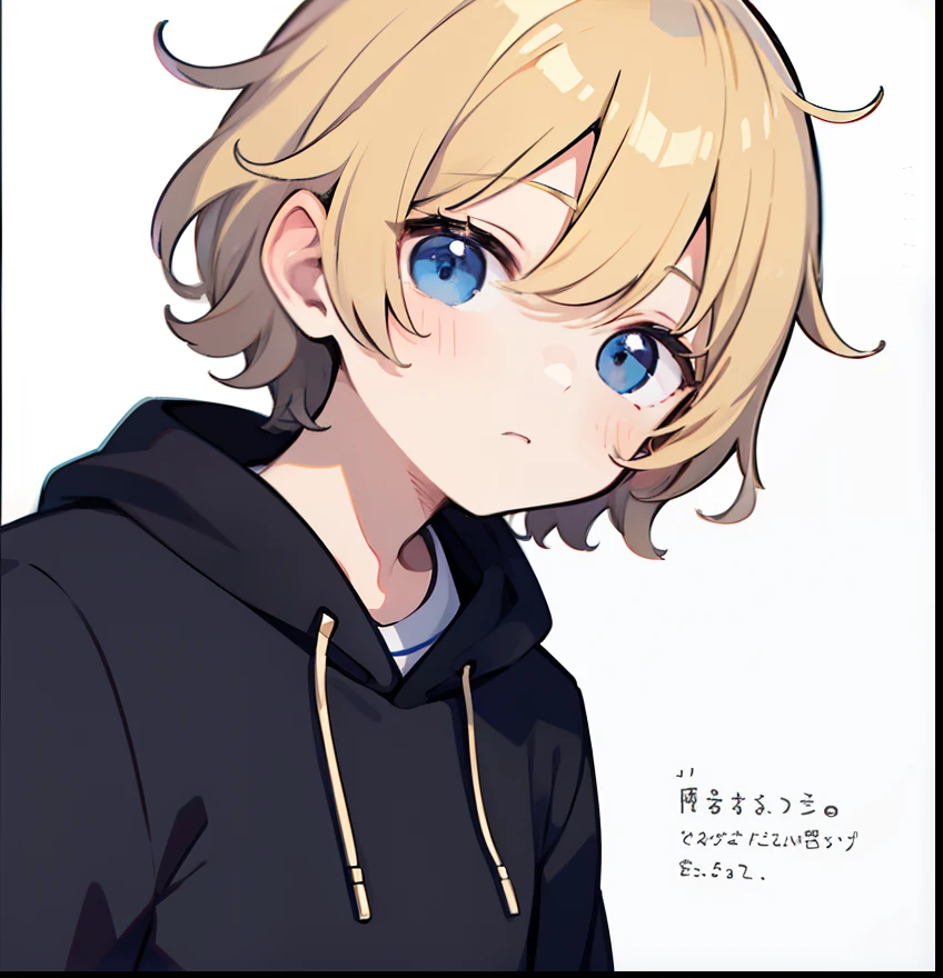 hiquality、superfine illustration,masutepiece,Animated,1boy,man,Man's,Guy,man,Man's,Short hair,Curly hair,Parted bangs,Blonde hair,Blue eyes,White skin,Handwriting style