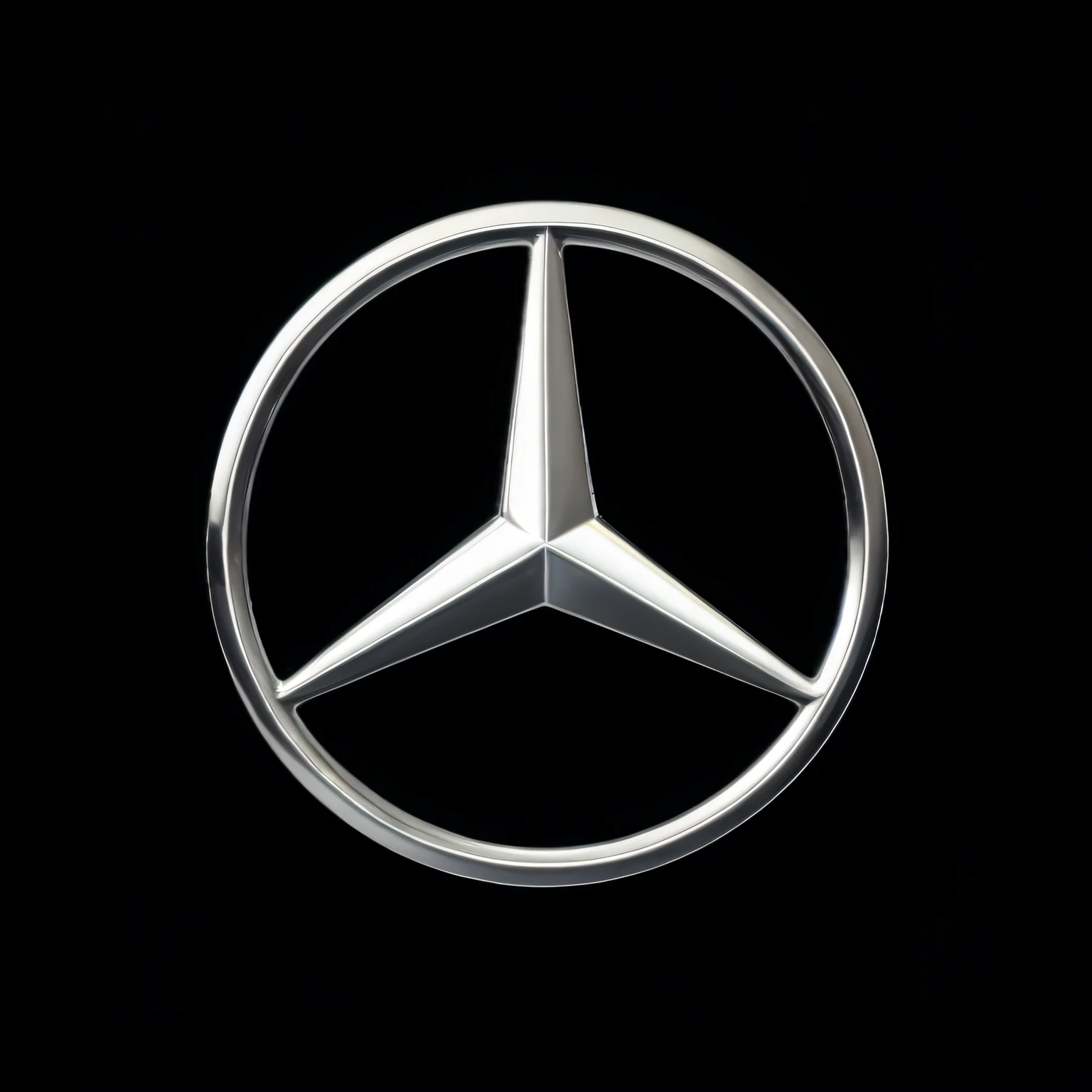 Mercedes logo on a black background, Mercedes Benz, Mercedes, automotive, Thomas Bock, masterpiece work of art, Perfect detail, Award winning masterpiece, sketchbook, Created in Adobe Illustrator, Full-frame shooting, Alexander Brook, SLR, Iconic logo symbol, masterful composition, San T Bay Area, Excellent detail, Perfect design, Mercedes and Volkswagen