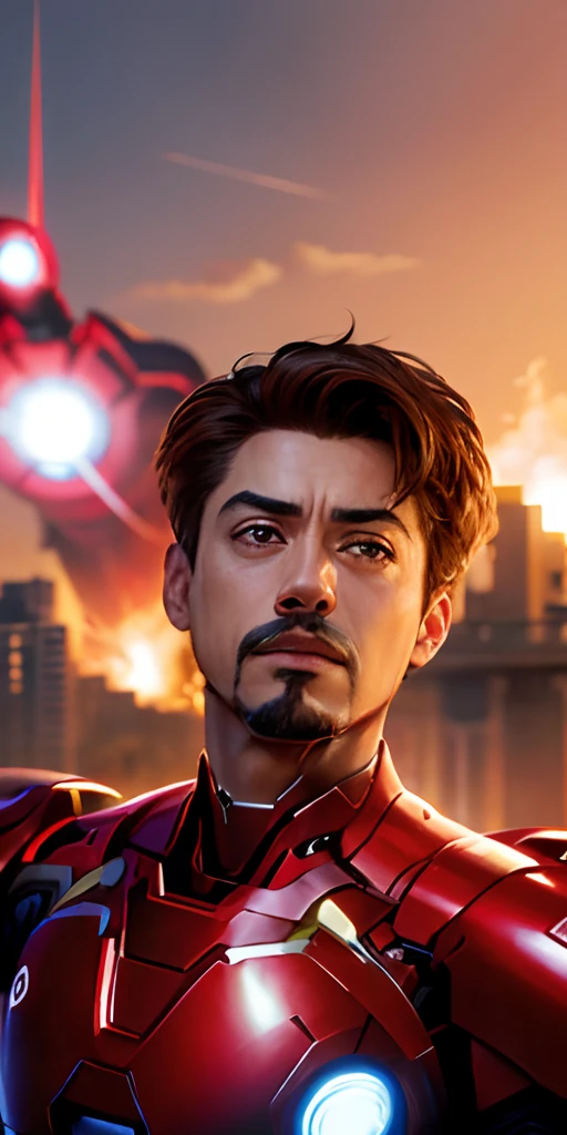 Iron man and Tony stark