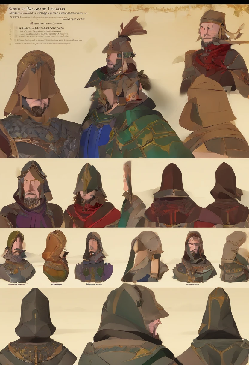 Busto de homem,usando roupa de assasinoo medieval,assasino medieval,segurando um arco curvo,arco e flecha,arqueiro medieval,feito de resina,modelagem 3d,homem jovem,aljava com flechas nas costa