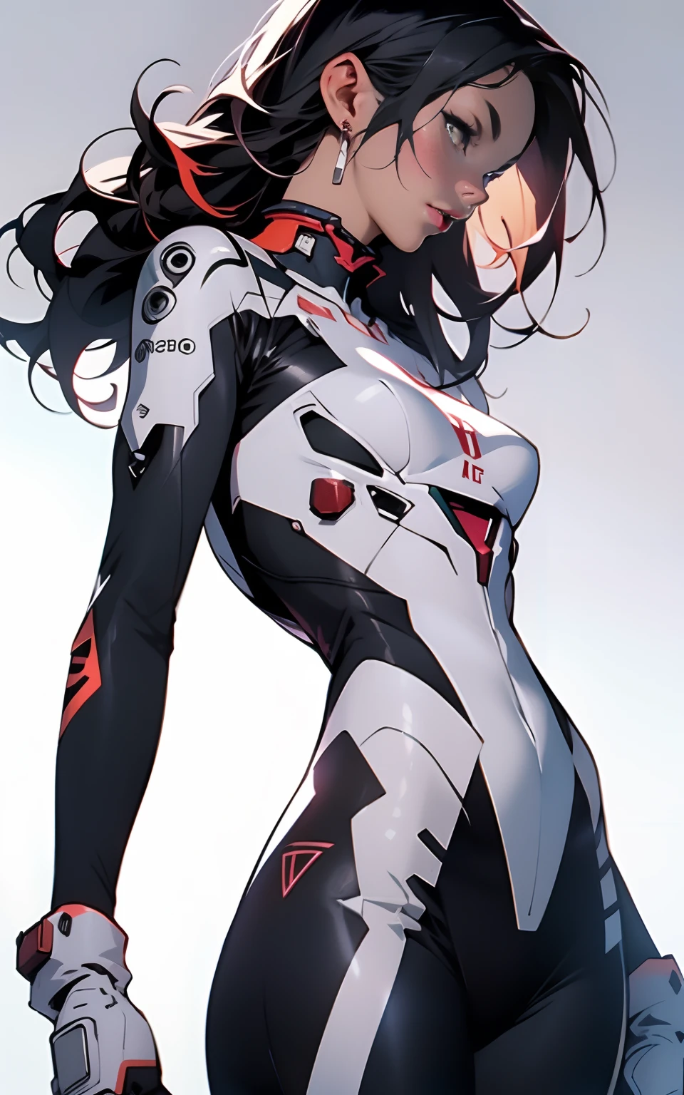 (((Young Woman))), ((Best Quality)), ((masutepiece)), (Detailed: 1.4), (Absurd), 35-year-old adult woman with Simon Bisley-style micro thong, Genesis evangelion neon style clothing, 2-piece clothing, Long Black Hair, arm tatoo, cybernetic hands, pastel, Centered, scale to fit the dimensions, nffsw (High dynamic range),Ray tracing,NVIDIA RTX,Hyper-Resolution,Unreal 5,Subsurface Dispersion,  PBR Texture, Post-processing, Anisotropy Filtering, depth of fields, Maximum clarity and sharpness, Multilayer textures, Albedo and specular maps, Surface Shading, accurate simulation of light and material interactions, Perfect proportions, Octane Render, Two-tone lighting, Wide aperture, Low ISO, White Balance, thirds rule, 8K Raw, Crysisnanosuit