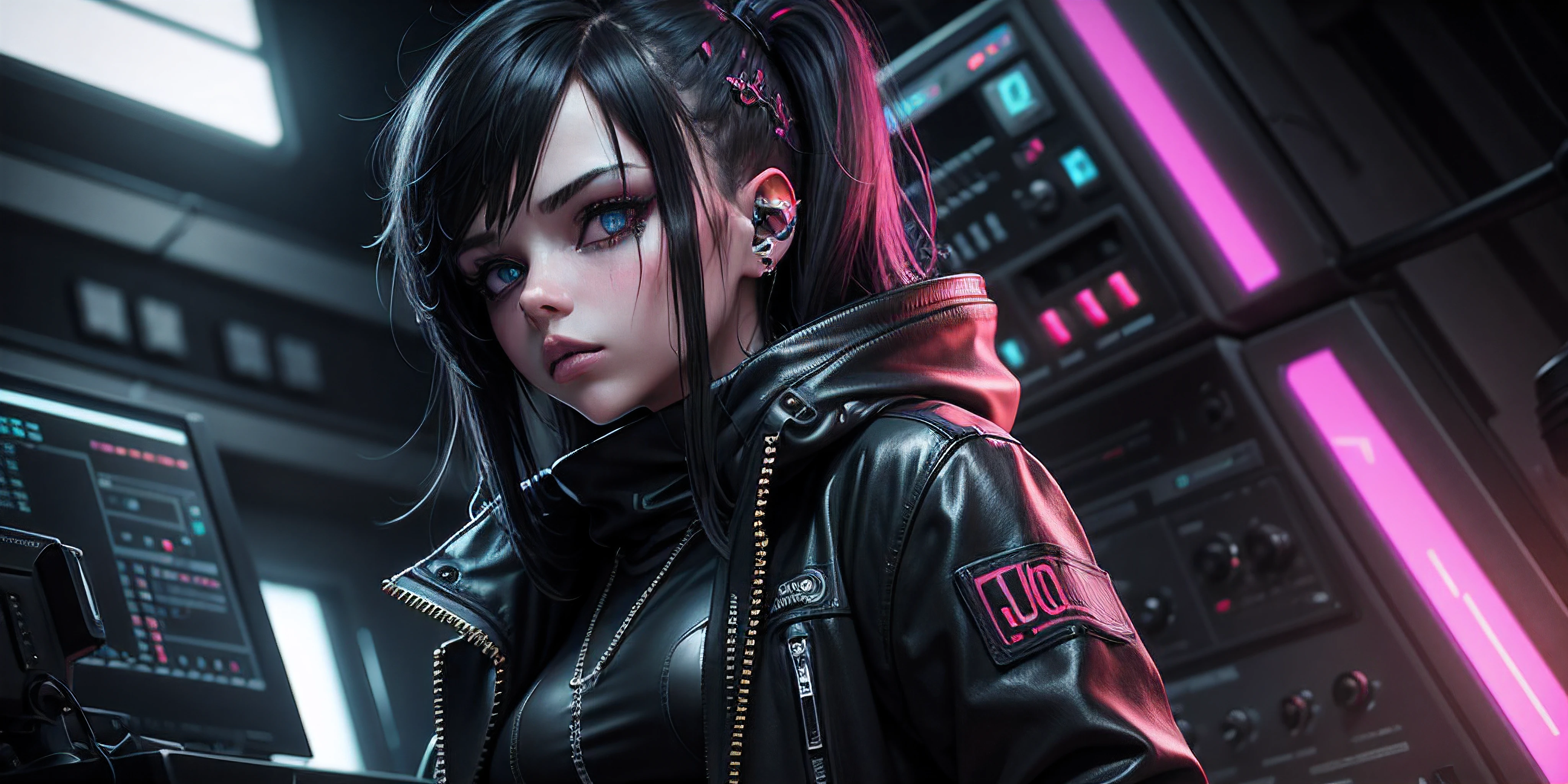 Girl / Dark Techno / Cyberpunk / Industrial Bass