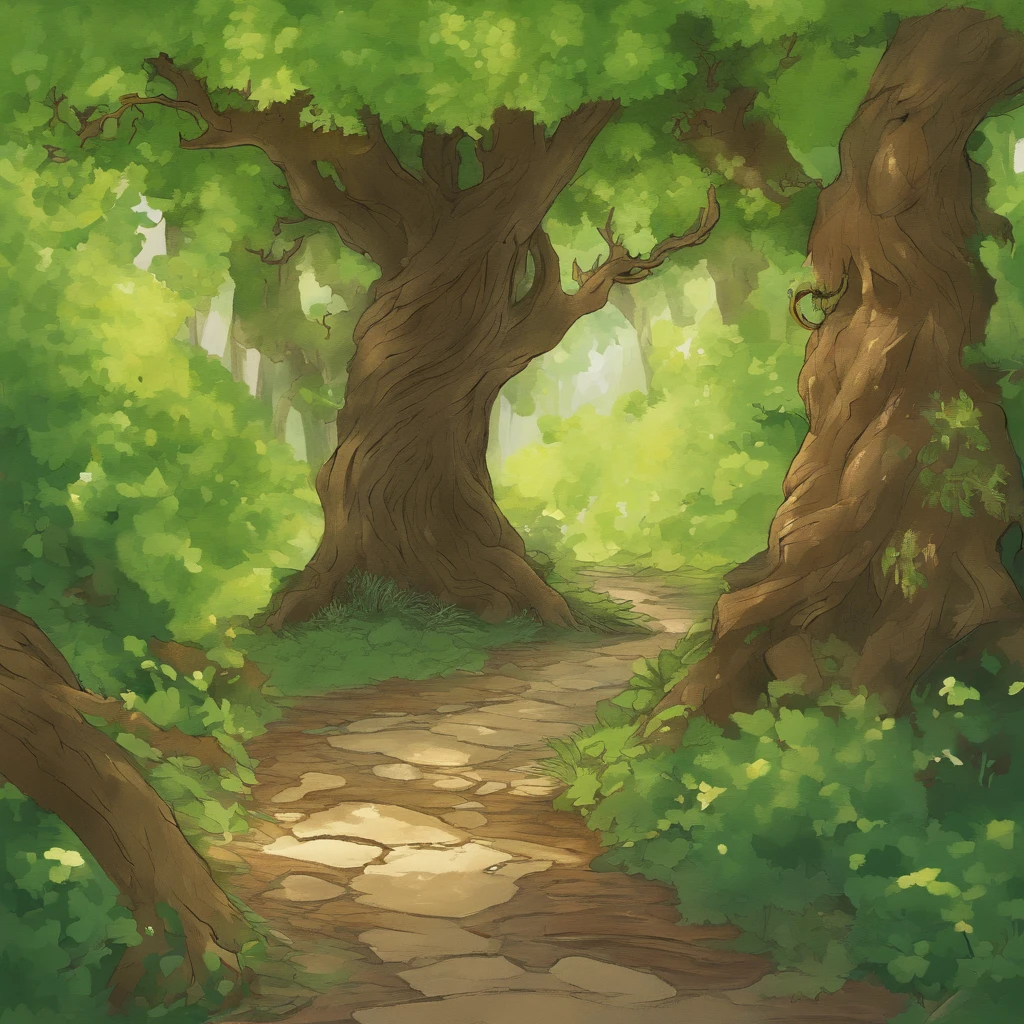 Vines grow quietly along the branches, as muted as the secrets in my heart, masterpiece, best quality