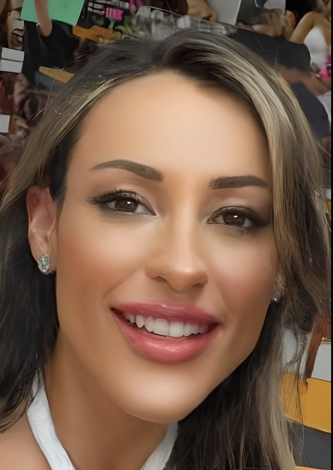 Create an erotic film actress based on this image