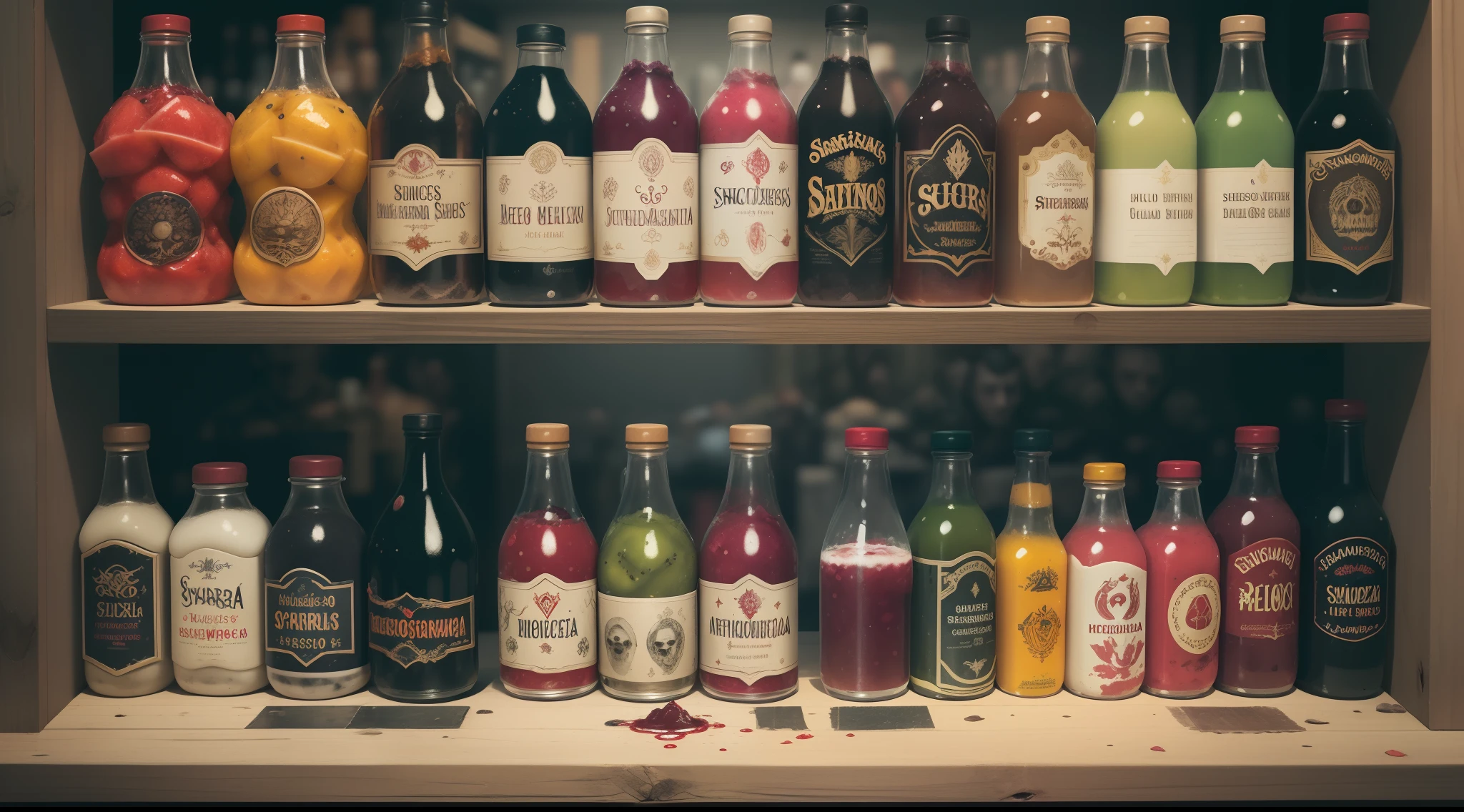 Hacha empapada de sangre,Hacha sangrienta,Horrible escena del crimen,Arma homicida espantosa,Sombras oscuras,Sinister atmosphere,salpicaduras sangrientas,Figura siniestra,Arma aterradora,wet blood,hoja manchada,escena macabra,Asesino misterioso,presencia ominosa,Oscuridad premonitoria,Cold metal handle,Killing intent,Detalles sangrientos,huesos destrozados,Delitos violentos,Cuarto oscuro misterioso,Silencio inquietante,Ritual ominoso,Secretos oscuros,huellas dactilares sangrientas,Vista espantosa,Horrores invisibles,Silencio sepulcral,Descubrimiento aterrador,Susurros siniestros,Escena de pesadilla,Suelo manchado de rojo,Aura escalofriante,Horror movie scene,vibraciones macabras,vibraciones espeluznantes,Secuelas sangrientas,Restos espeluznantes,Recuerdos embrujados,Bloody carnage,Evidencia empapada de sangre,Detalles macabros