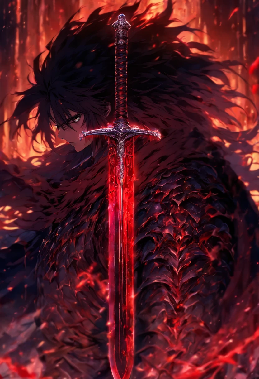 Blood-bathed sword