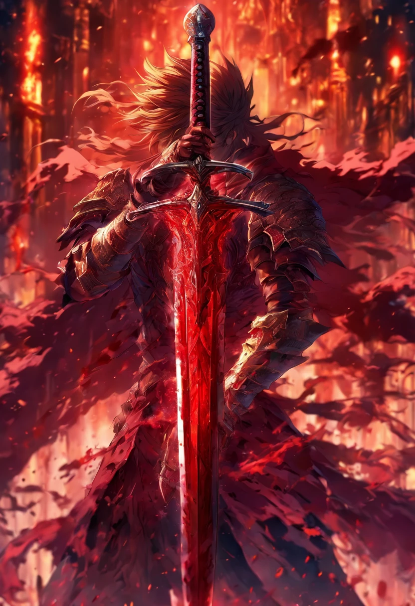 Blood-bathed sword