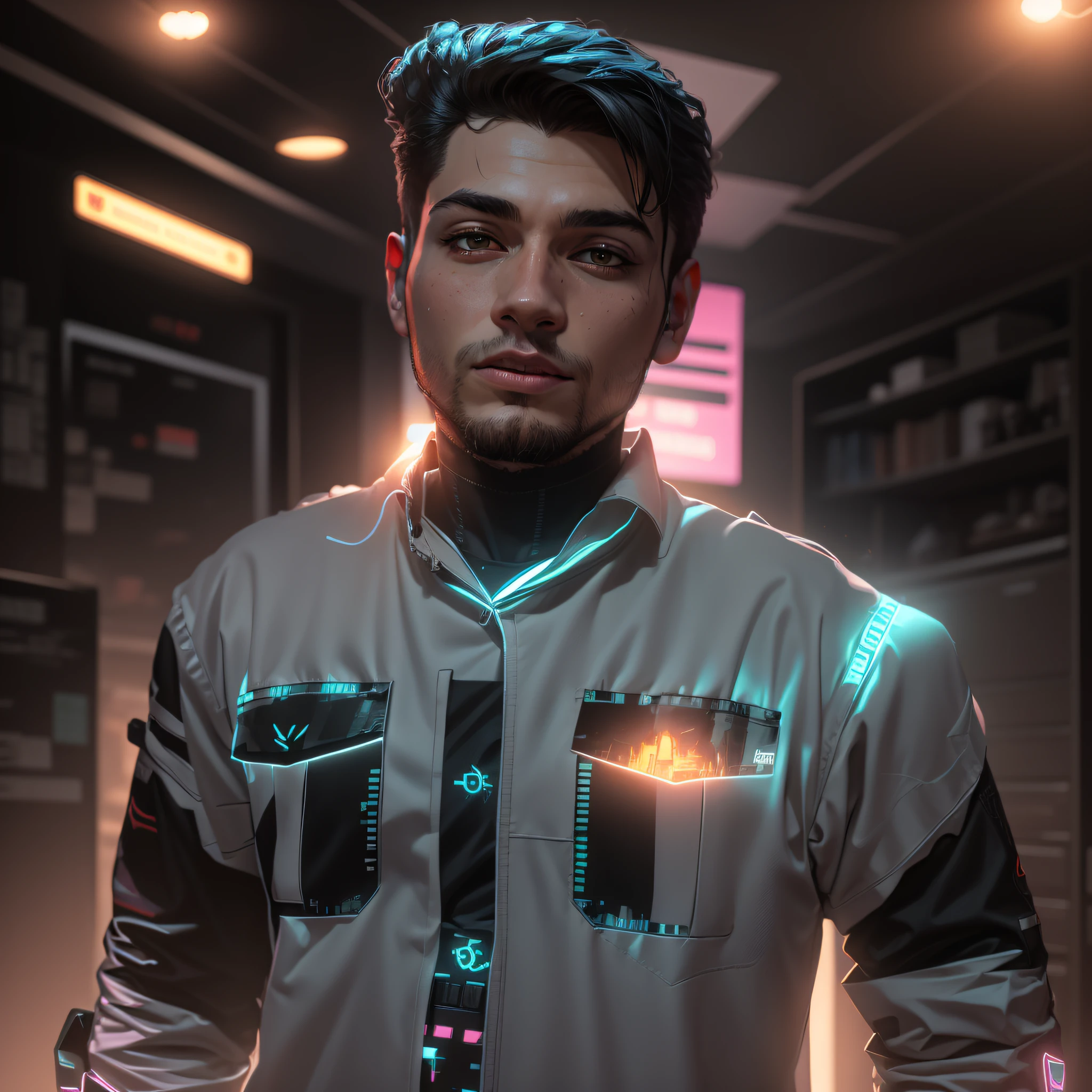 Mudar fundo cyberpunk bonito ,