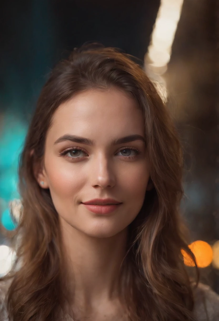 art pictures beautiful women,(Flowing glitch,Up-down, Overlapping bodies,glowing colors),Emotional smile,(Made of sound, Tightly structured scenes, explosions), Inspire, Street Art Canvas,(Macro Editorial Photography,accept difficulties)
