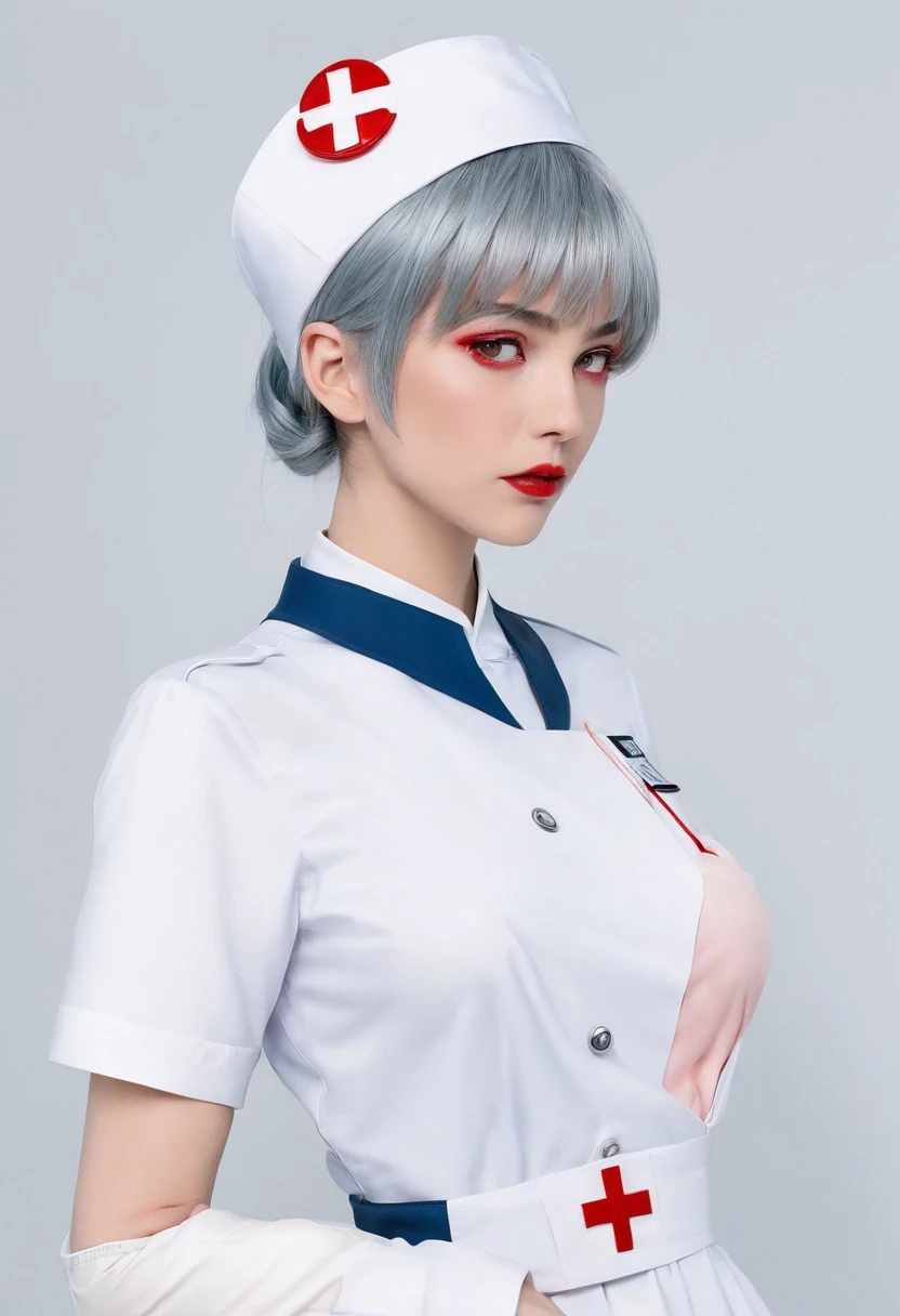 Rei Ayanami nurse's outfit