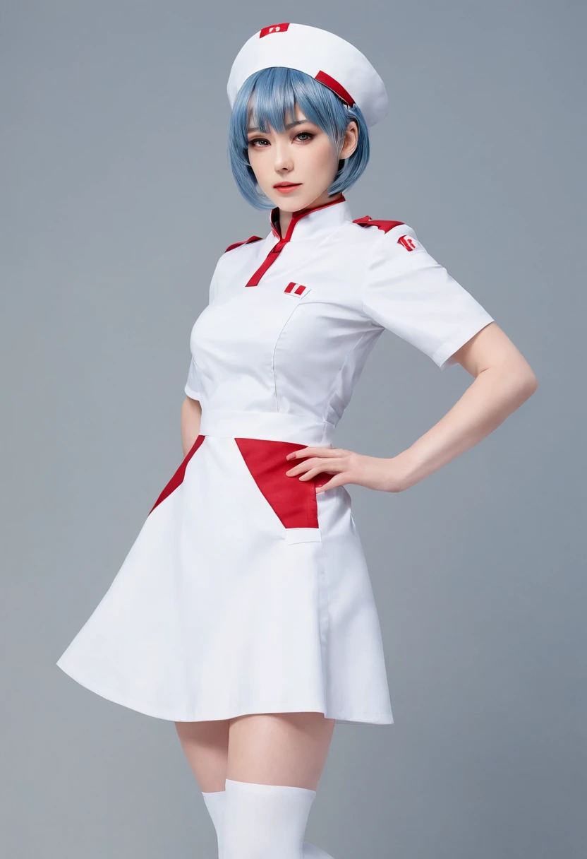 Rei Ayanami nurse's outfit