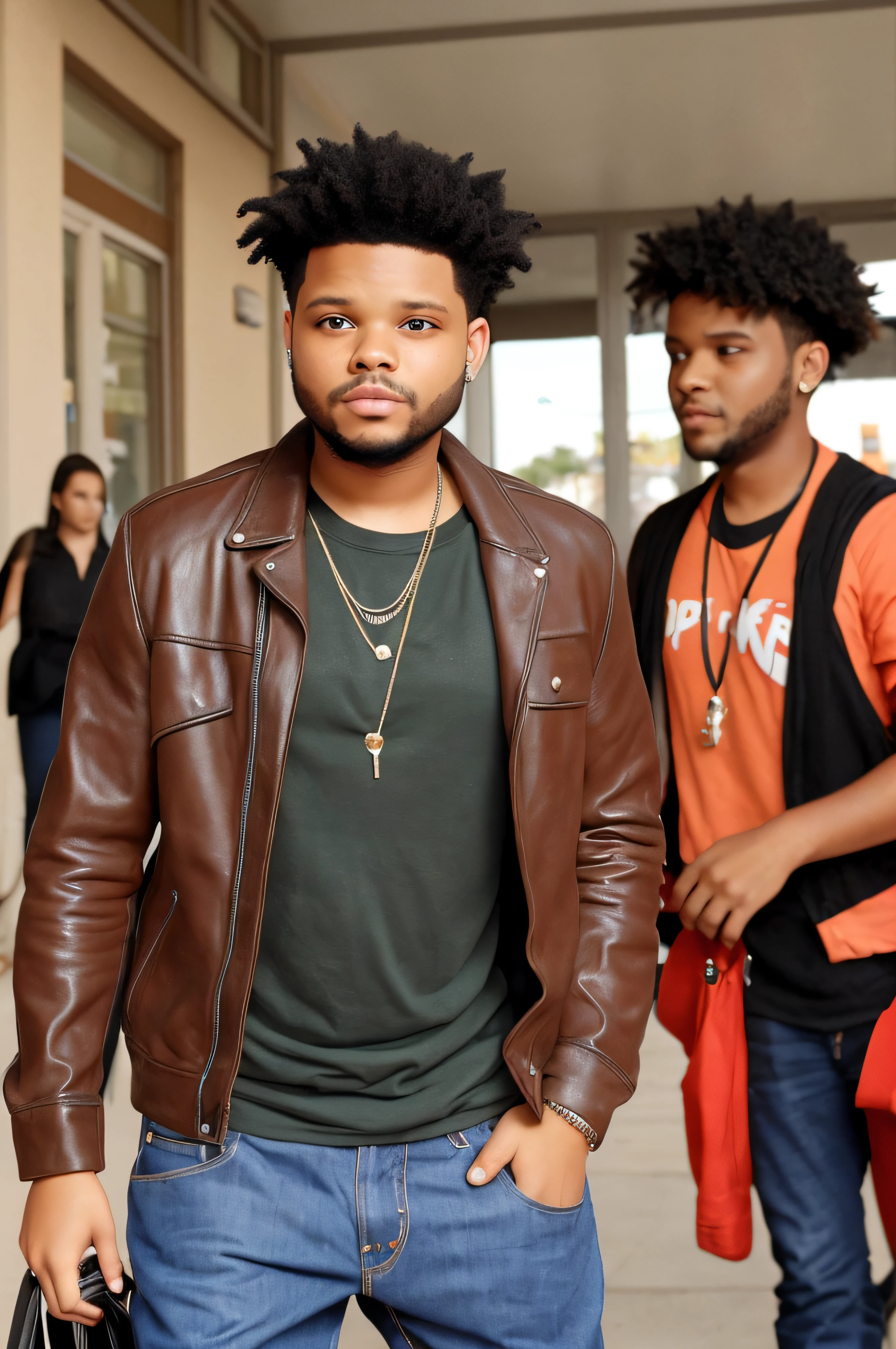 Singer Weeknd dropped out of school, When I was little, foto realista