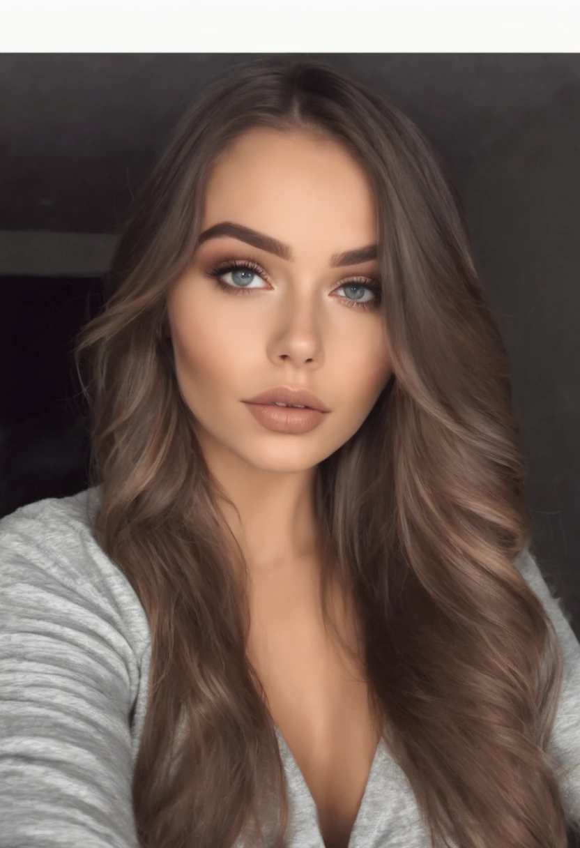 Arafed Mujer con camiseta sin mangas y bragas a juego, Chica sexy con ojos marrones, Retrato Sophie Mudd, cabello rubio y ojos grandes, en el club, Selfie de una mujer joven, Ojos en el dormitorio, Violeta Myers, ohne Maquillaje, Maquillaje natural, staring directly into camera, Cara con Artgram, dezentes Maquillaje, Impresionante foto de cuerpo completo, en el dormitorio, Fission