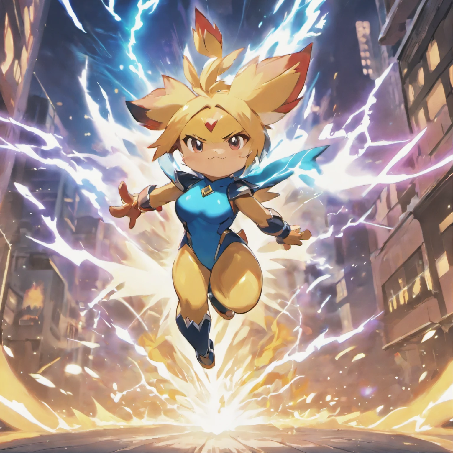 (best quality,4k,8k,highres,masterpiece:1.2),ultra-detailed,(realistic,photorealistic,photo-realistic:1.37),vivid colors,pokemon,bright colours,fighting,anime,action-packed,energetic,motion blur,cityscape,special effects,powerful electric attacks,dynamic poses,expression-filled faces,lively atmosphere,heavy impacts,explosive energy blasts,unique character designs,fast-paced battles,aura of intensity,shadows and highlights lighting,depth of field effect,immersive surroundings,attention to details,effects of speed and motion,comic book style,exciting confrontation,captivating visuals,adrenaline-filled,thunderbolts and lightning