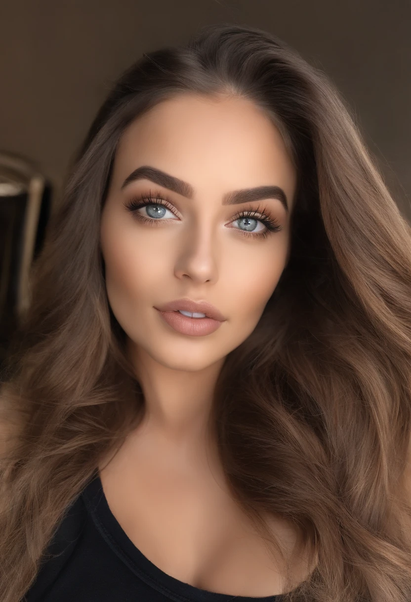 mulher com regata e calcinha combinando, com olhos azuis, Retrato Sophie Mudd, Retrato de Corinna Kopf, cabelos loiros e olhos grandes, Selfie de uma jovem mulher, Olhos no quarto, Violeta Myers, ohne Maquiagem, maquiagem natural, staring directly at camera, Rosto com Artgram, dezentes Maquiagem, Impressionante tiro de corpo inteiro, no quarto, Fission