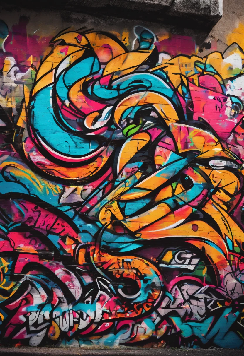 Prompt: grafity,anjos, imagem completa, High resolution high contrast
