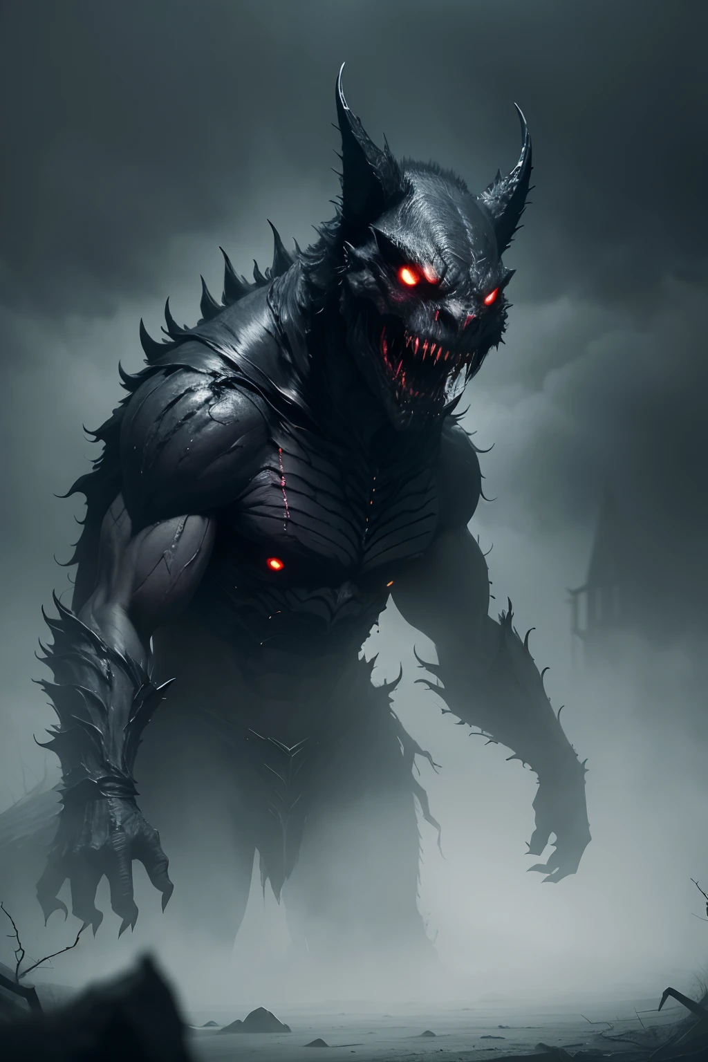 a feral Alligator creature with a bloodied fangs, carnage, Sci - Horror Art of Fiction, Science fiction horror artwork, inspired by Aleksi Briclot, Alligators, de carnage, Horror fantasy art, par Aleksi Briclot, Horror concept art, venin, Art fantastique et horreur, Detailed illustration of 4K horror, beast creature, Dark Horror Art